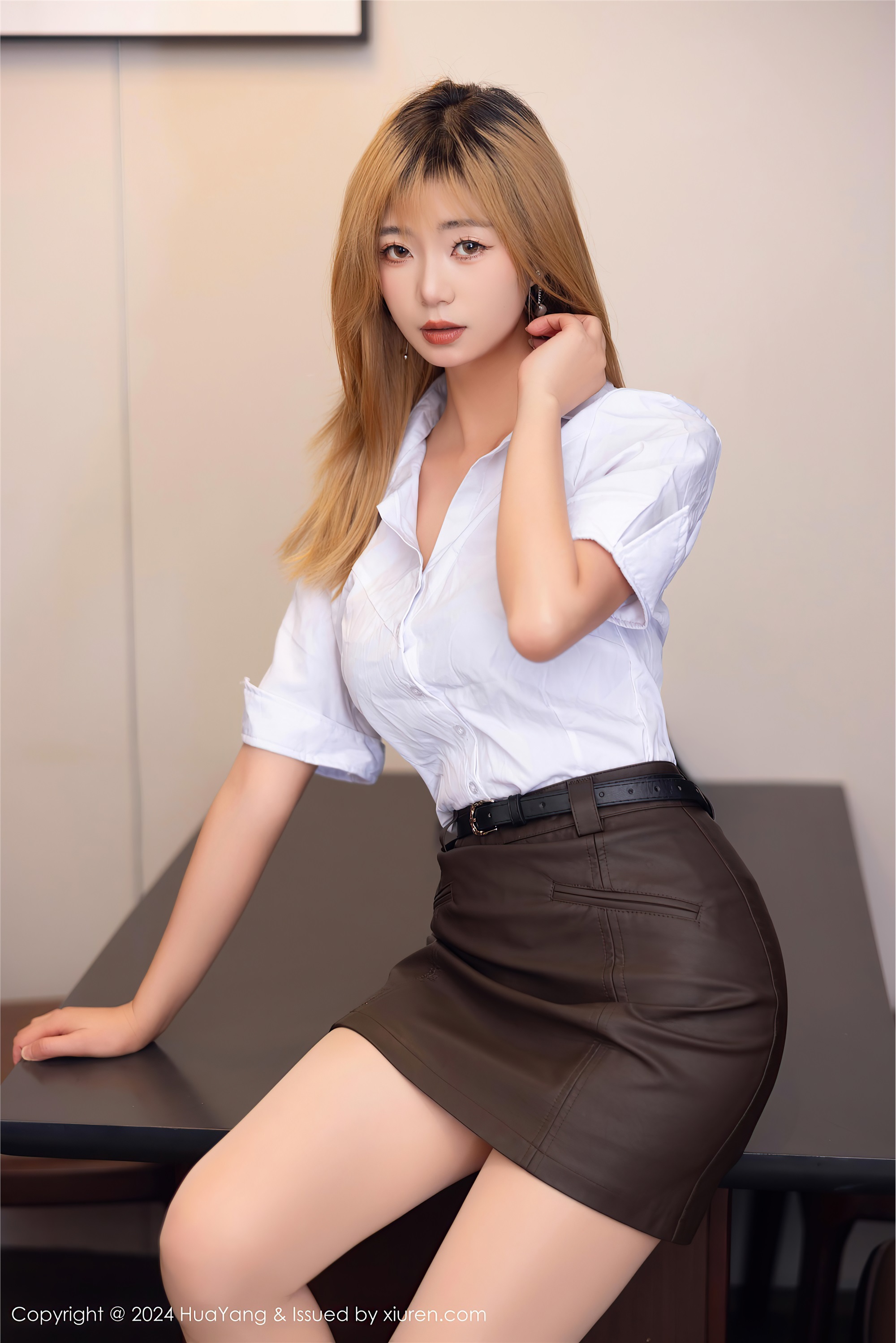 图片[3]-HuaYang花漾show期2024.12.19期VOL.625期宋-kiki-蕾丝猫