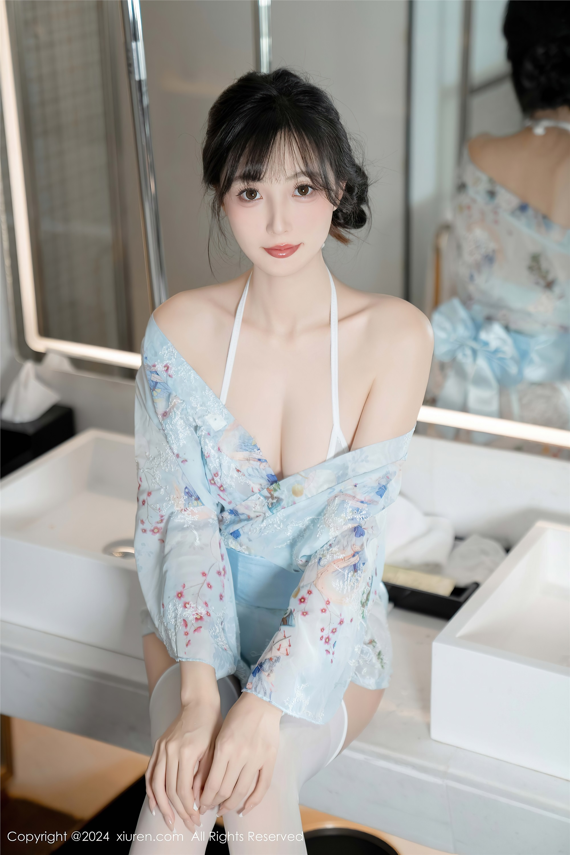 图片[8]-Xiuren秀人网第9632期林星阑-蕾丝猫