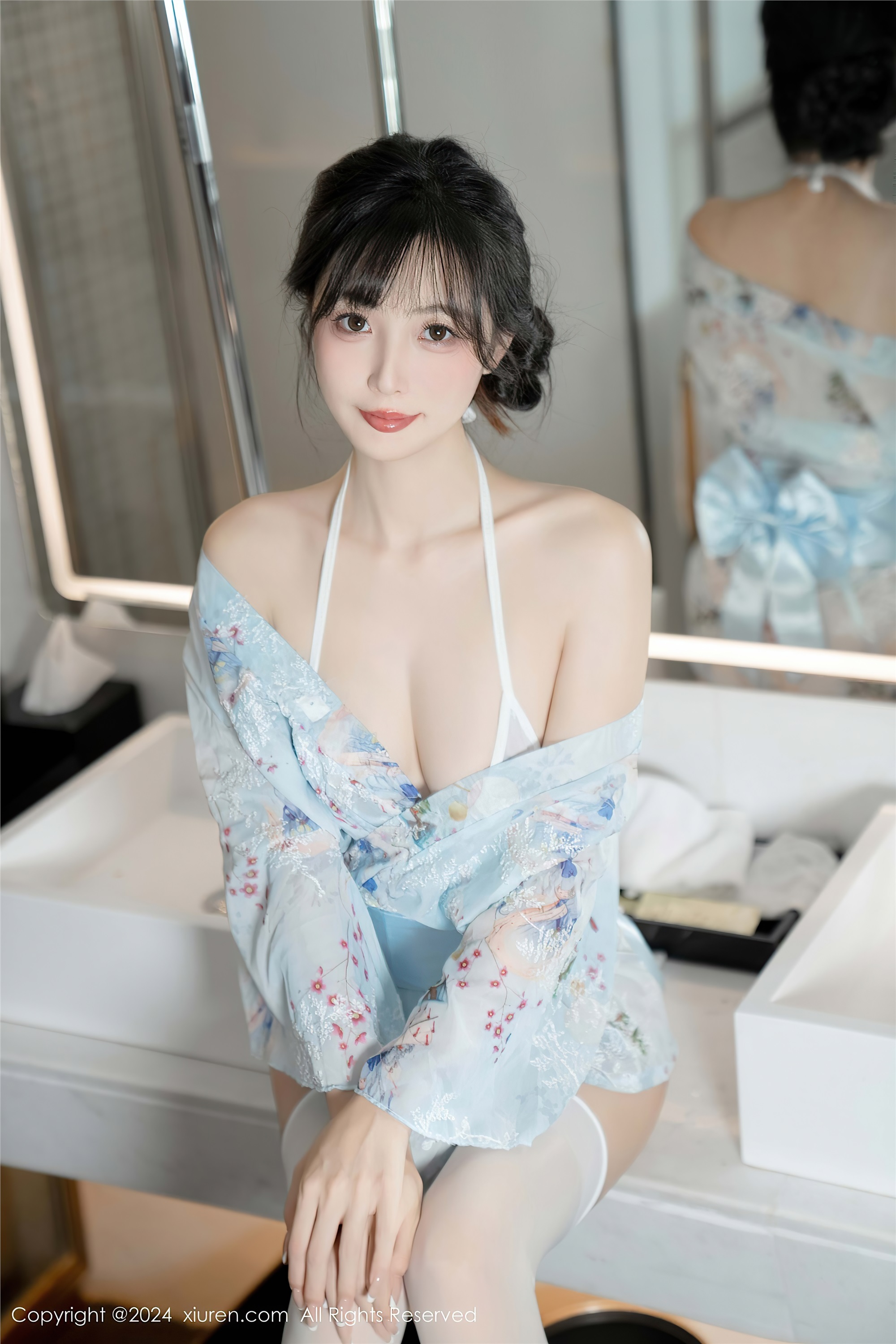 图片[9]-Xiuren秀人网第9632期林星阑-蕾丝猫