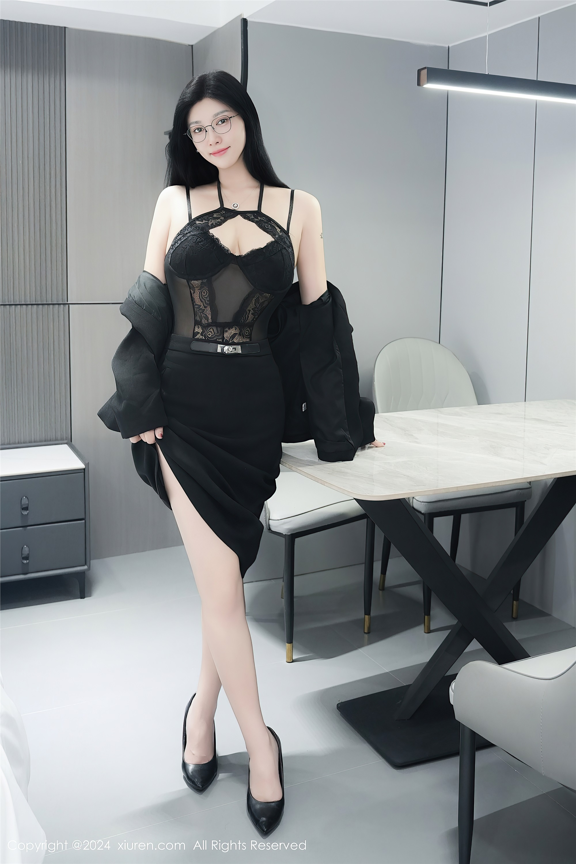 图片[2]-Xiuren秀人网第9639期雅茹老师-爱套图