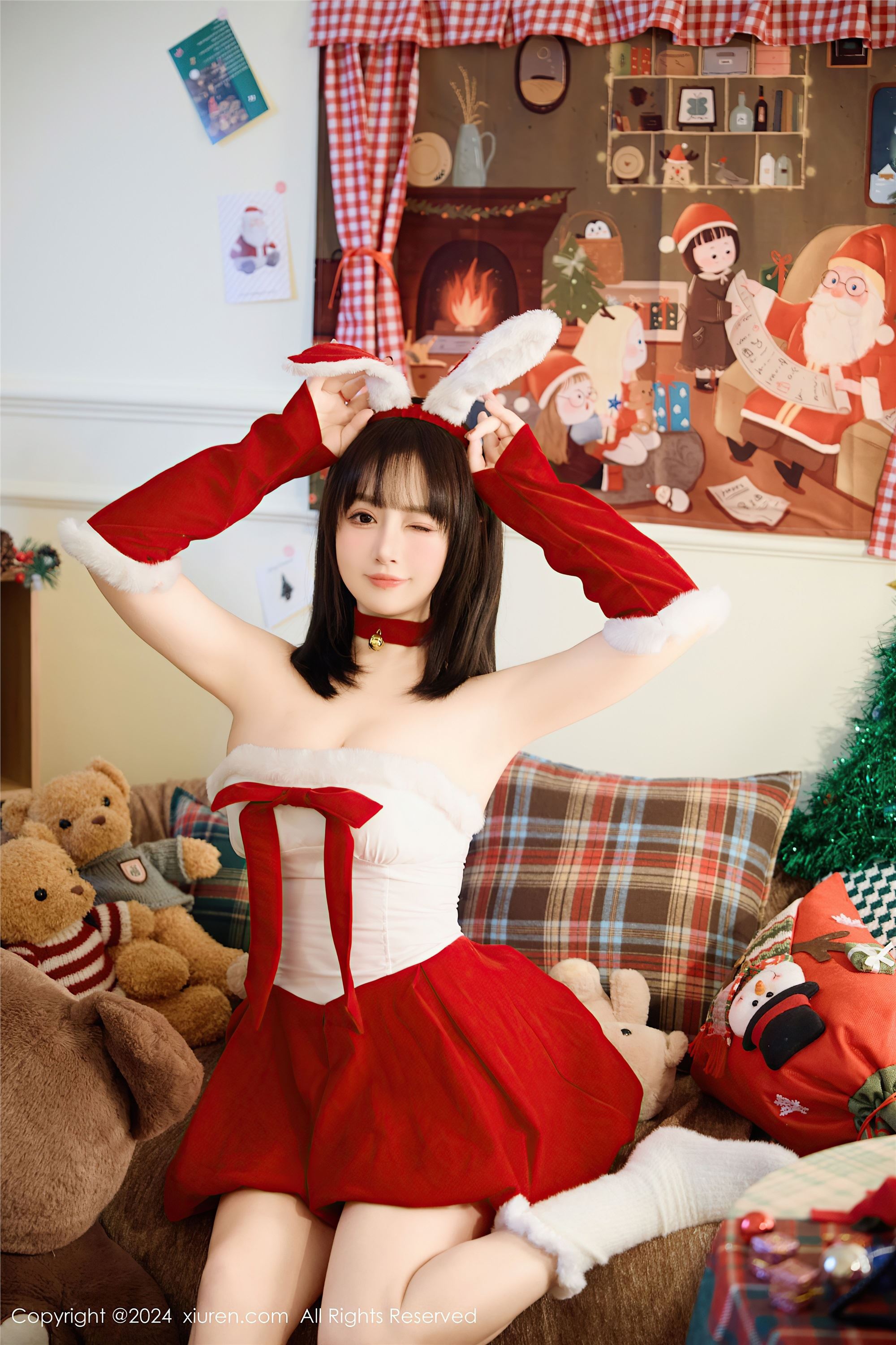 Xiuren秀人网第9656期养乐多Doll-爱套图