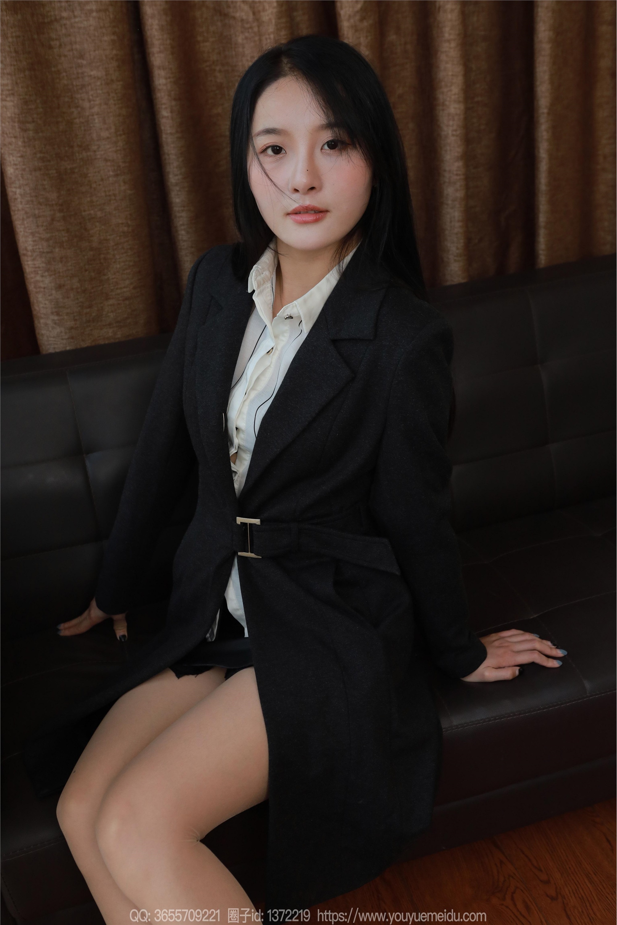 图片[2]-IESS异思趣向期期2025.01.01期丝享家期1939期婉萍《蓝色指甲》-爱套图
