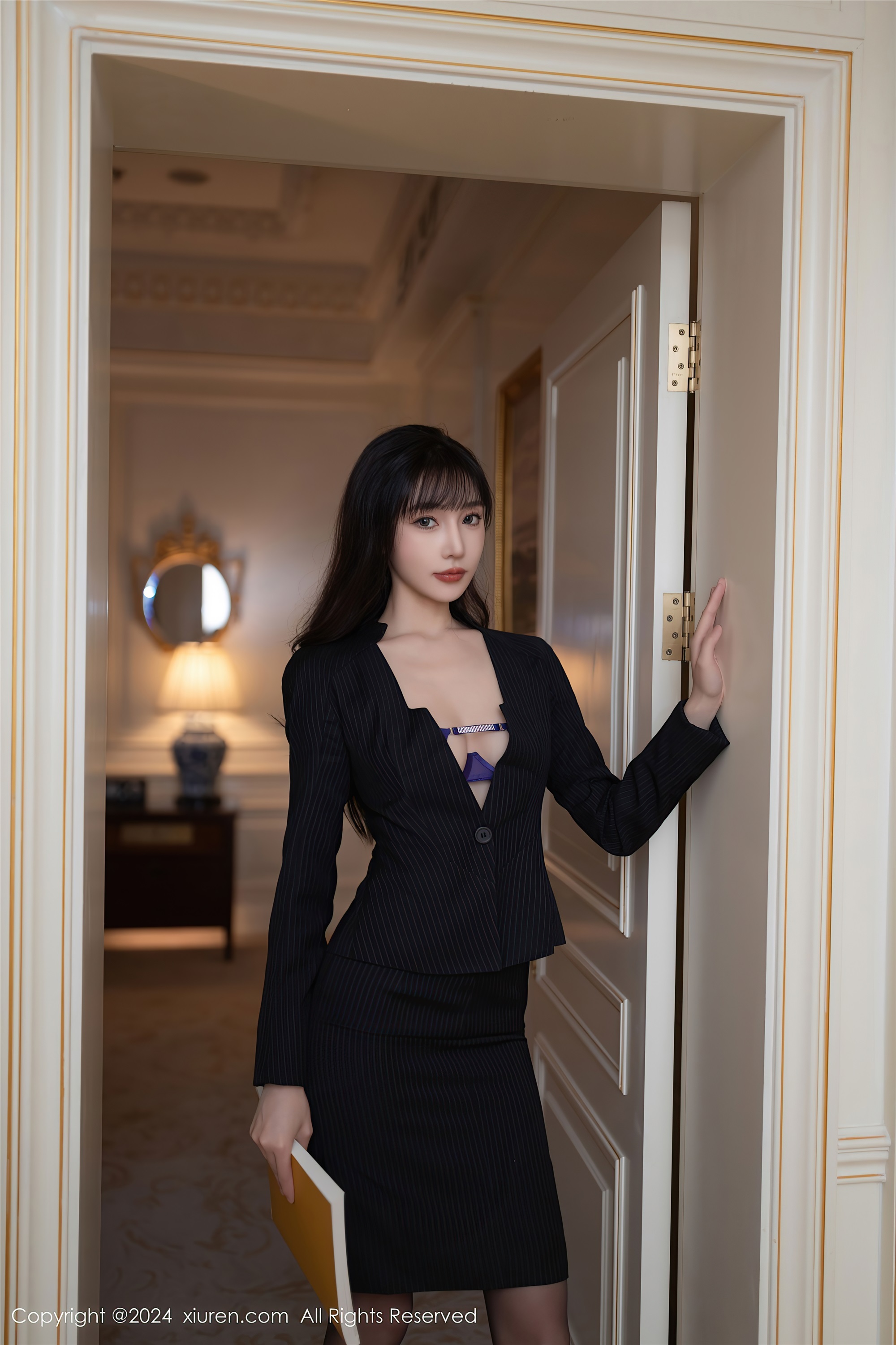 图片[2]-Xiuren秀人网第9692期安然anran-爱套图
