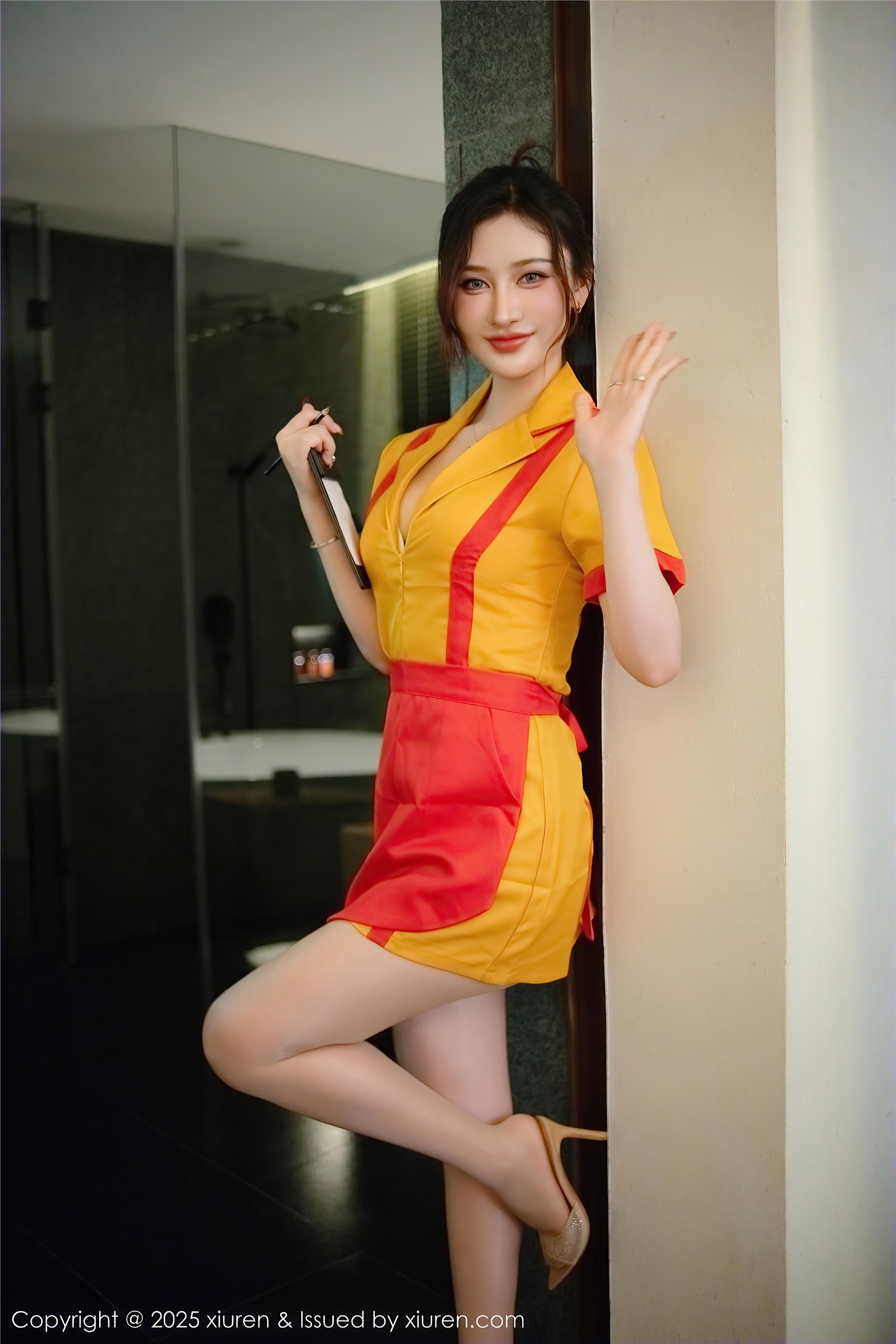 图片[2]-Xiuren秀人网第9695期蕾蕾醒了没-爱套图