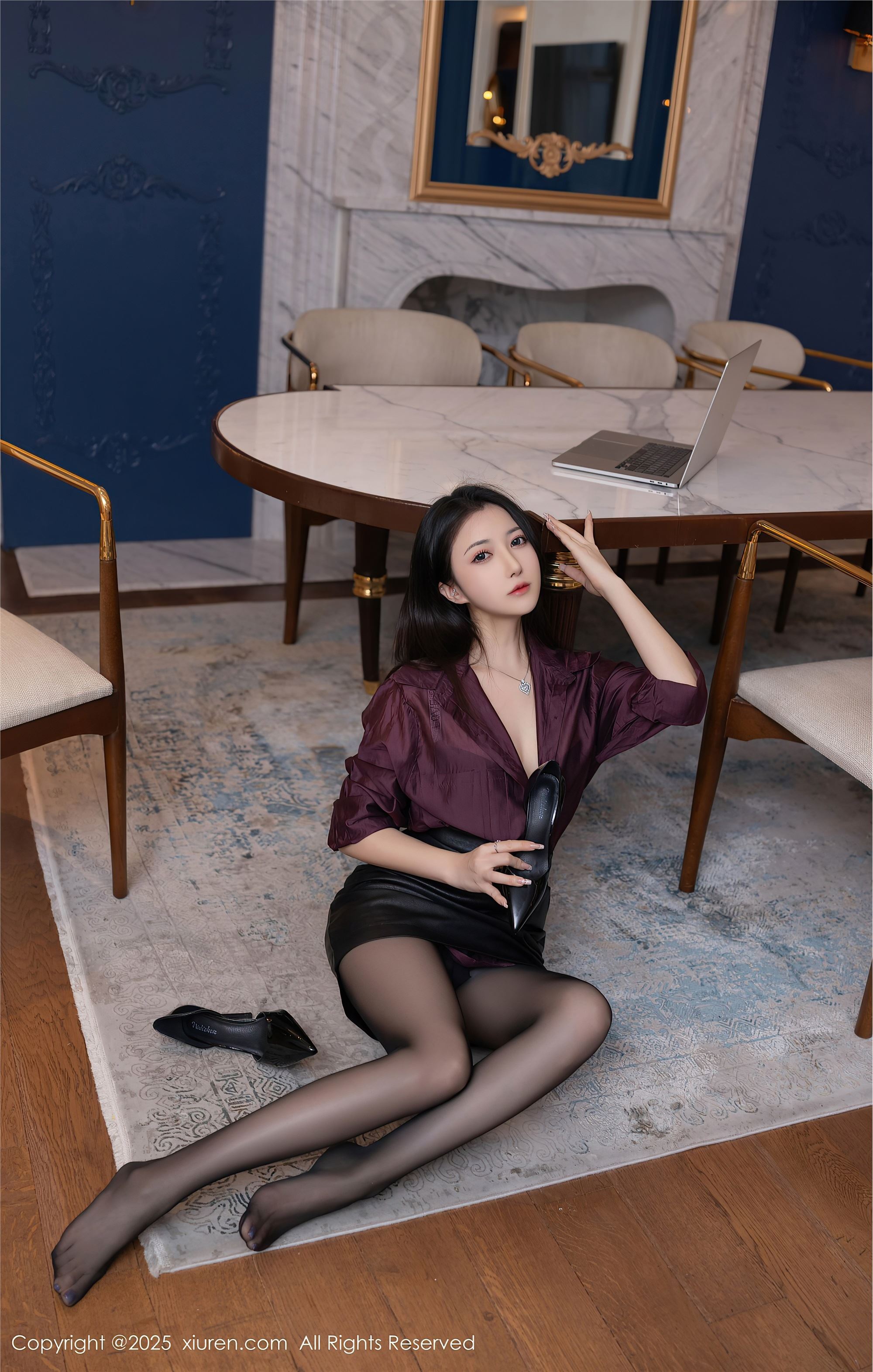 图片[8]-Xiuren秀人网第9744期鱼子酱Fish-蕾丝猫