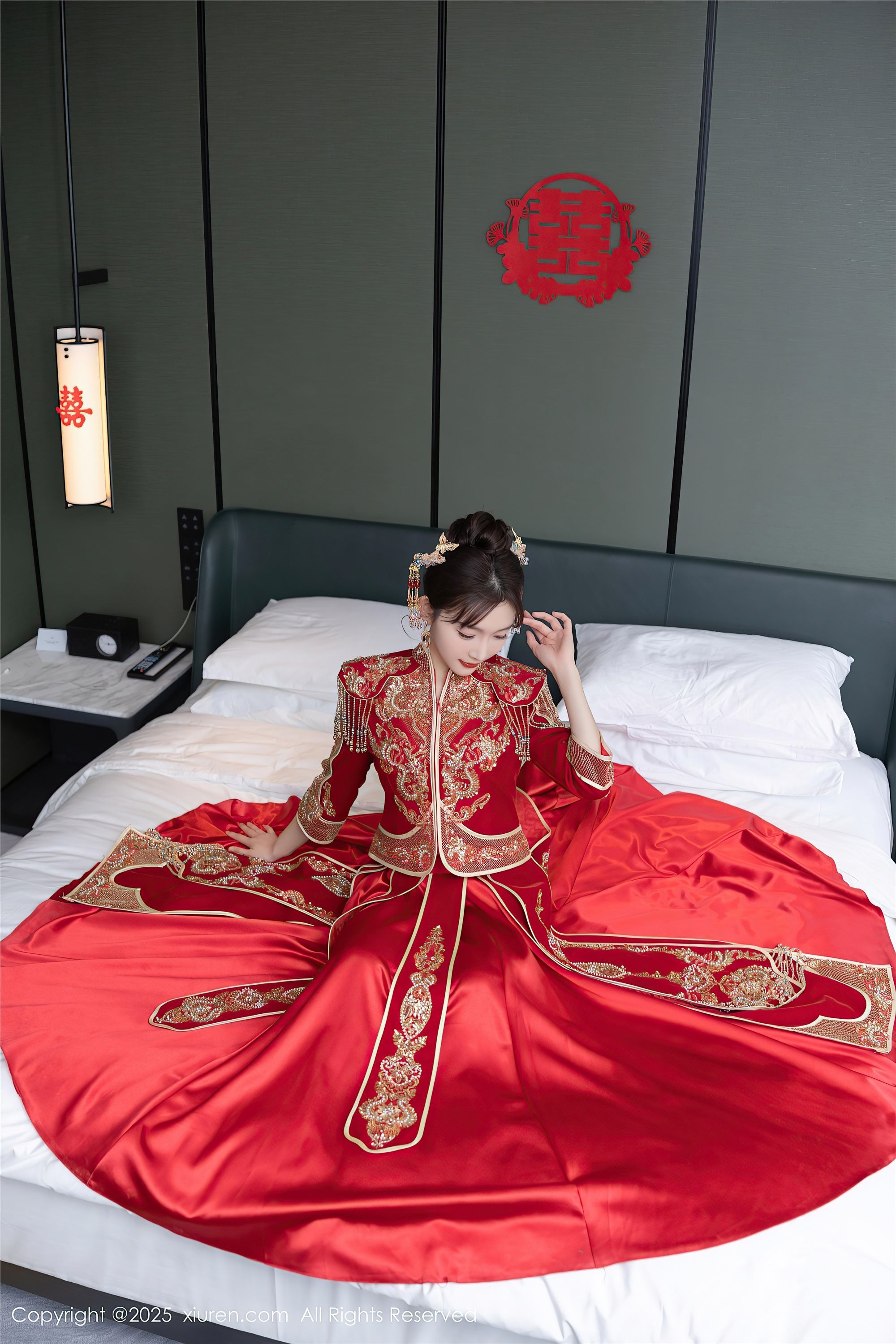 图片[2]-Xiuren秀人网第9770期陆萱萱-蕾丝猫