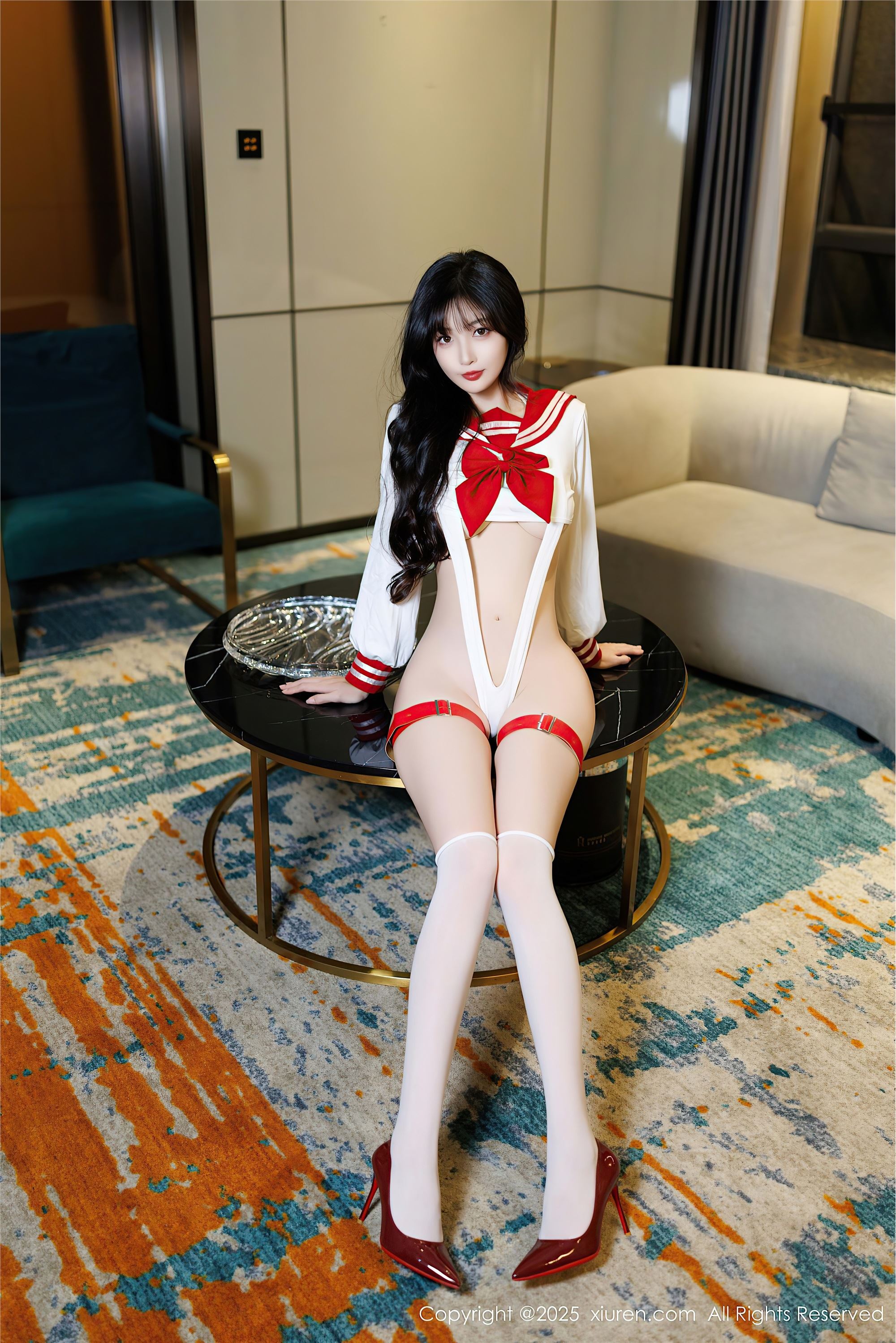 图片[2]-Xiuren秀人网第9800期林星阑-蕾丝猫