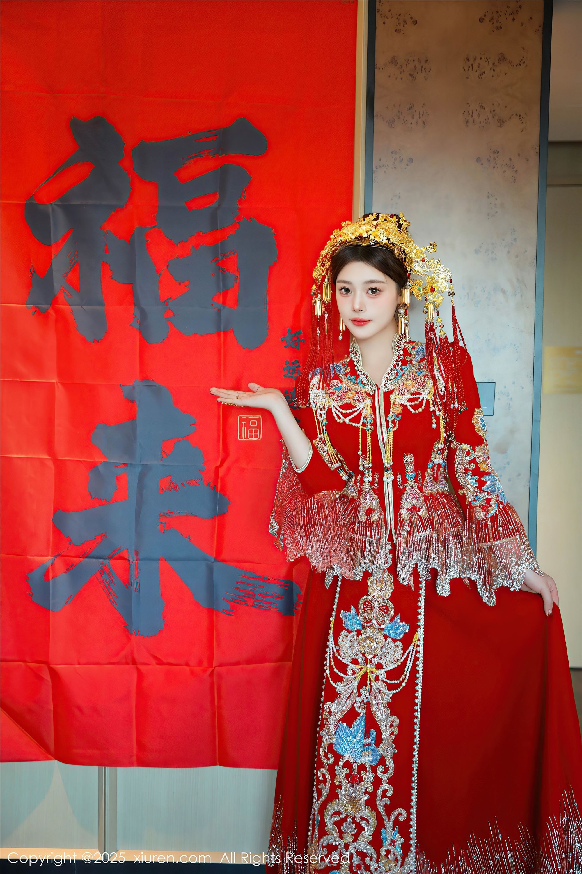 Xiuren秀人网第9823期蛋蛋宝-蕾丝猫