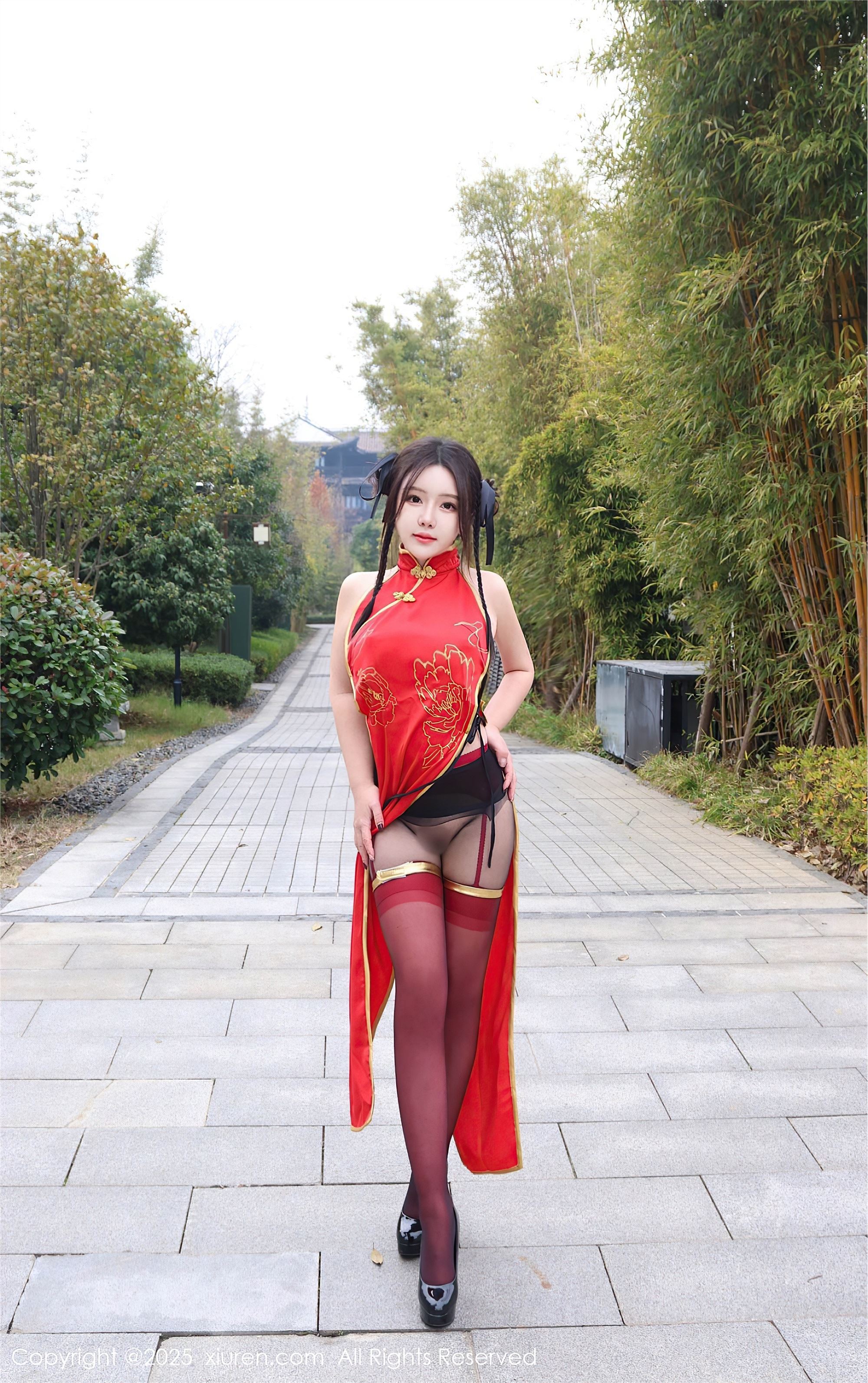 Xiuren秀人网第9834期小薯条nienie-蕾丝猫