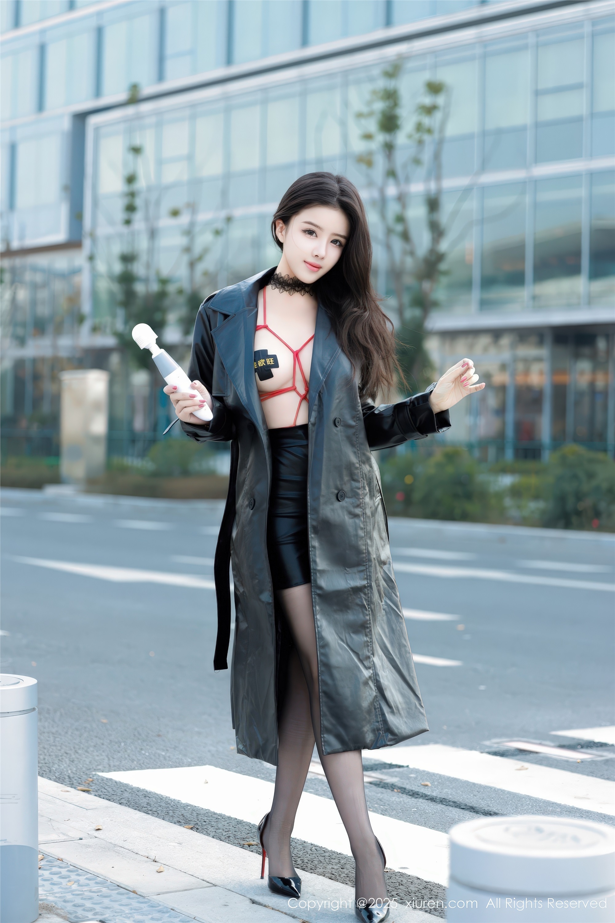 图片[2]-Xiuren秀人网第9855期唐翩翩-蕾丝猫
