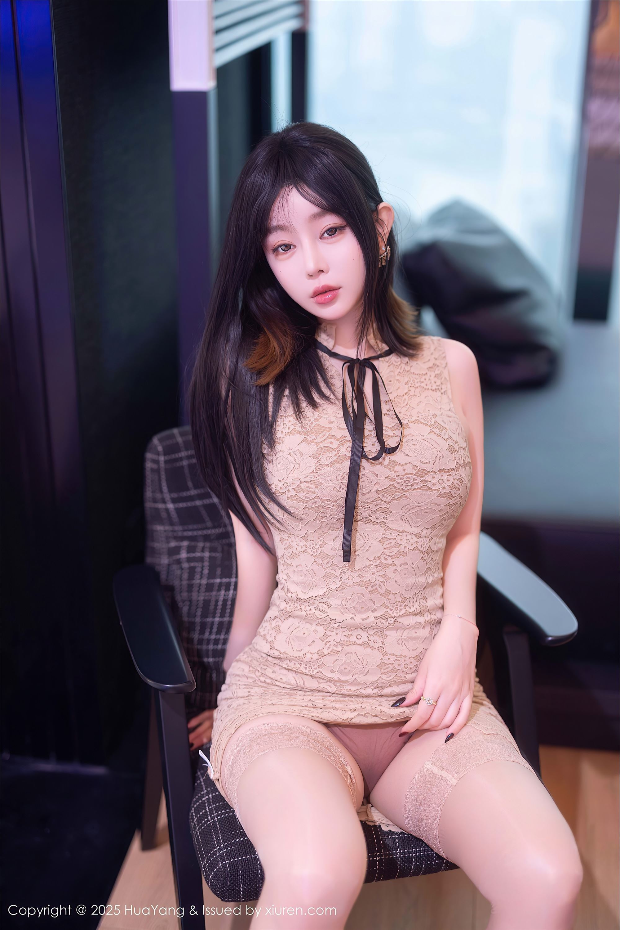 图片[3]-HuaYang花漾show期2025.02.14期VOL.632期王雨纯-蕾丝猫