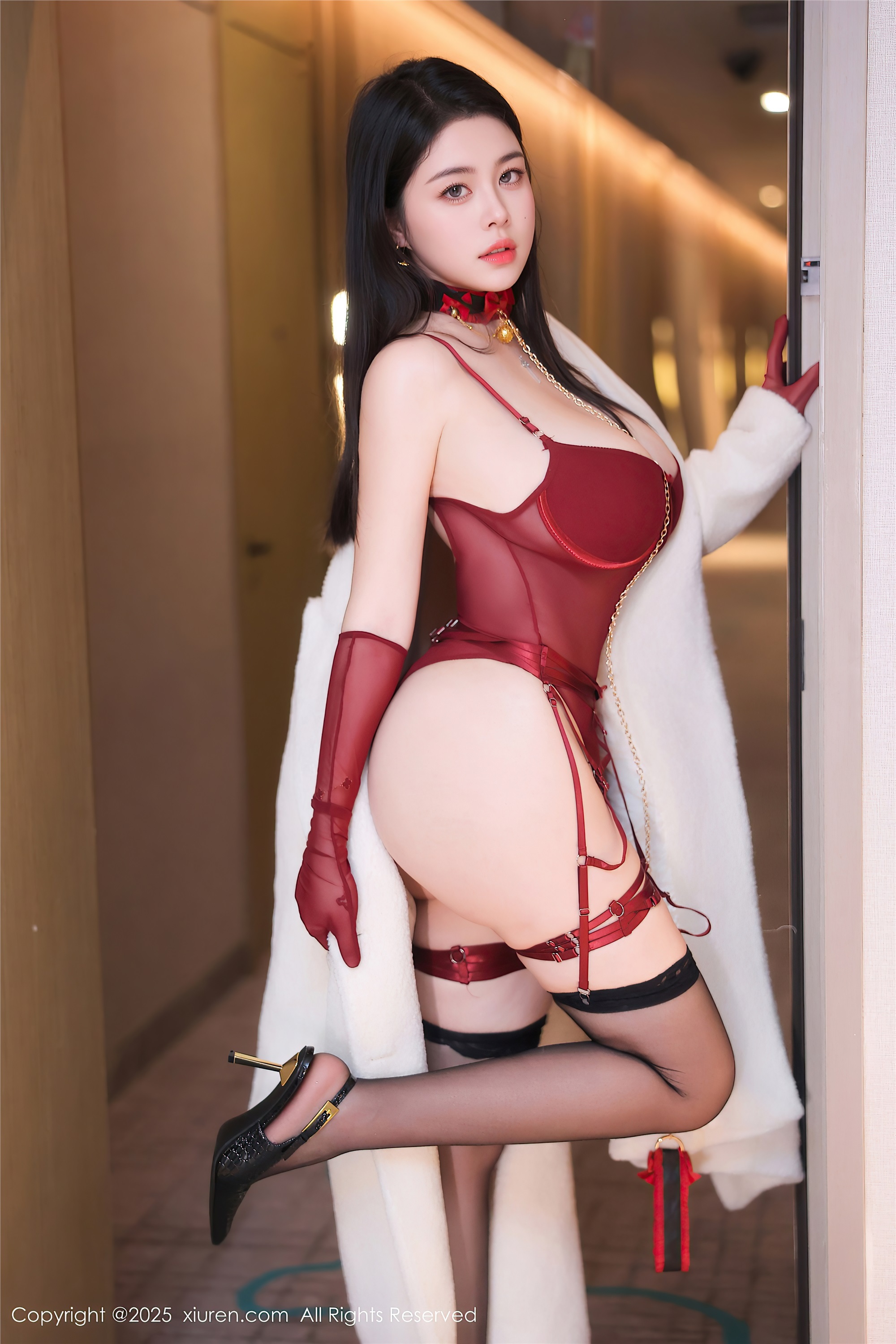 图片[2]-Xiuren秀人网第10003期林若凡F-爱套图