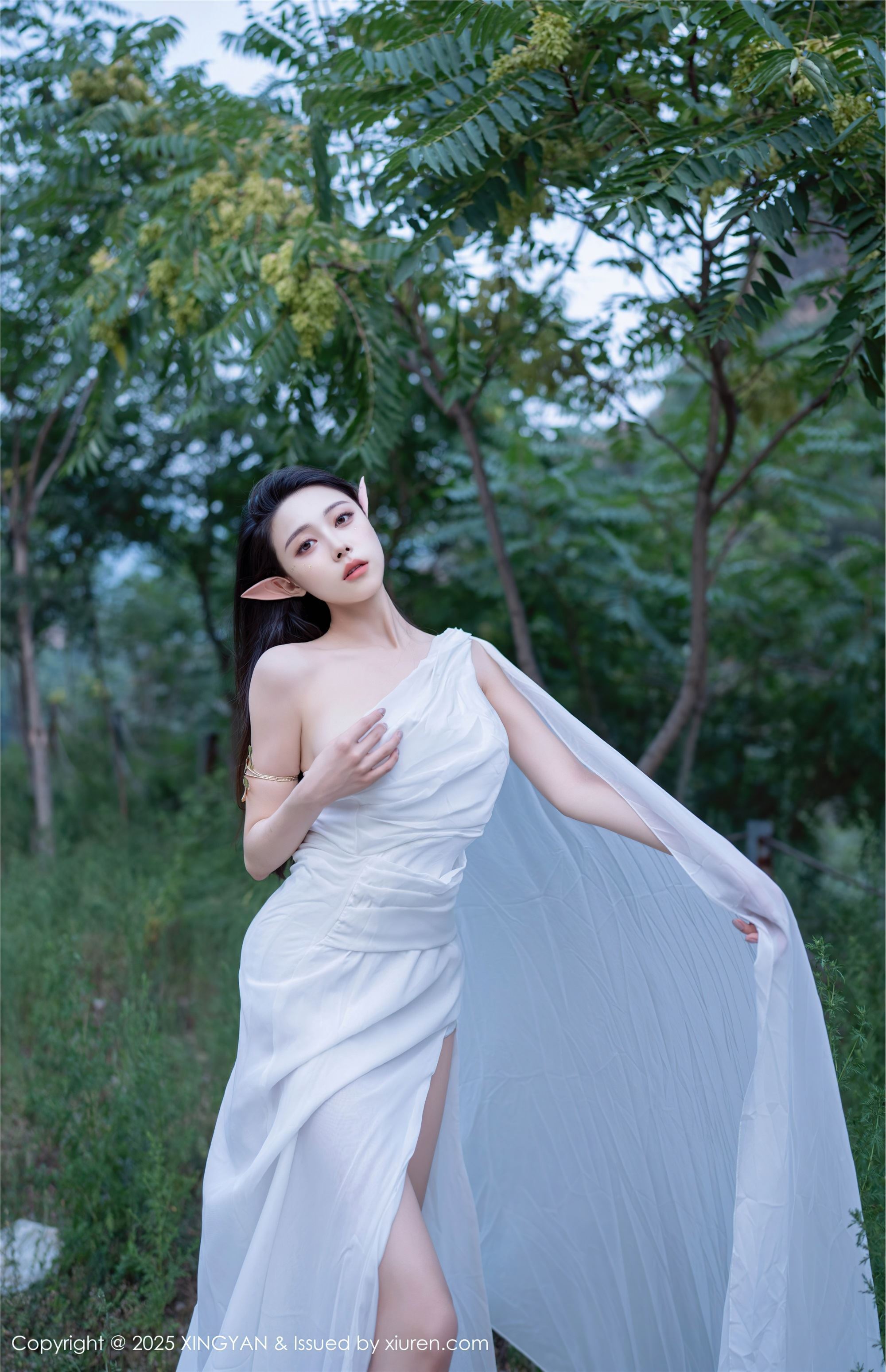 图片[2]-XINGYAN星颜社期2025.02.26期VOL.314期清妙-蕾丝猫