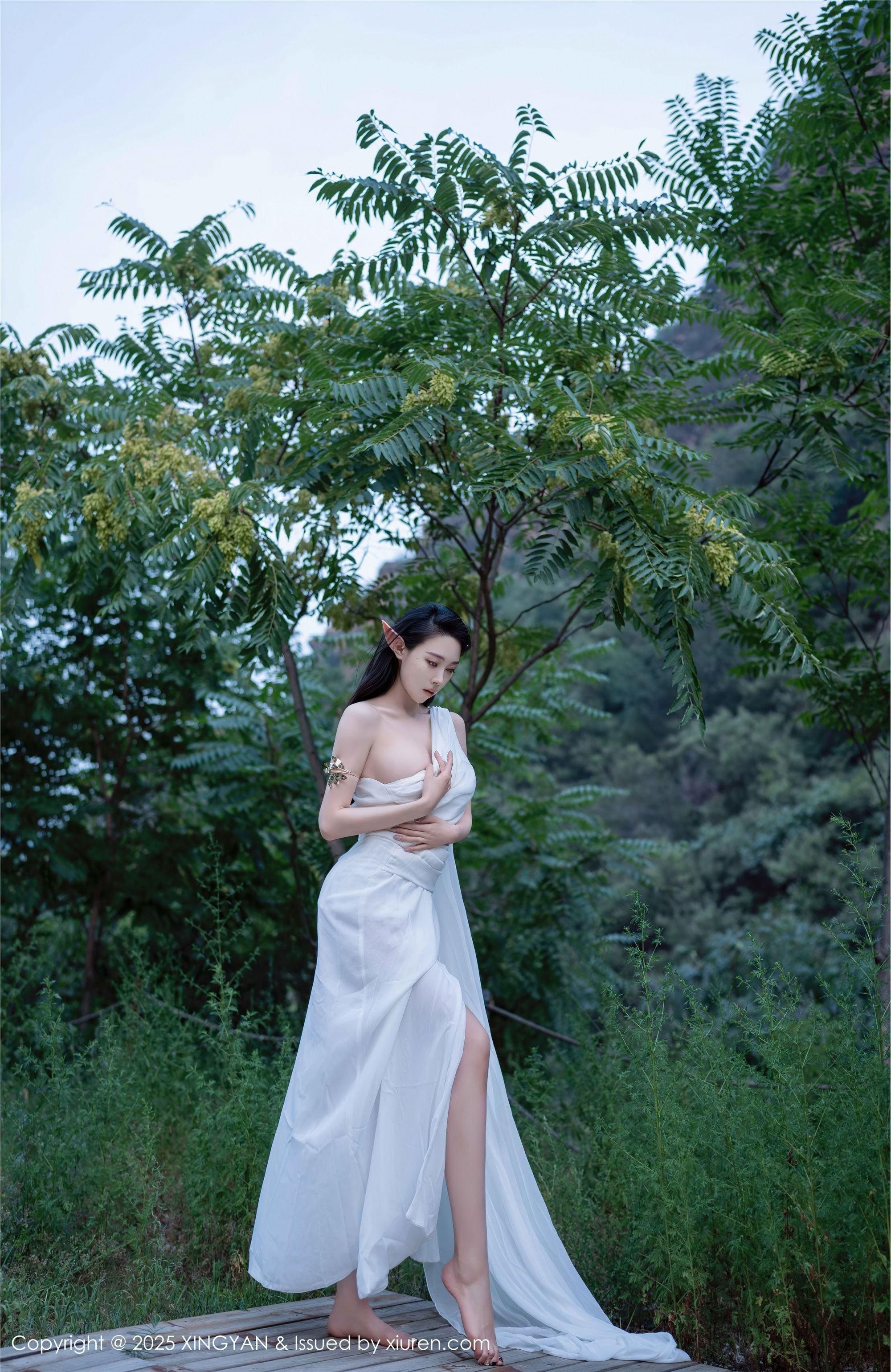 图片[3]-XINGYAN星颜社期2025.02.26期VOL.314期清妙-蕾丝猫