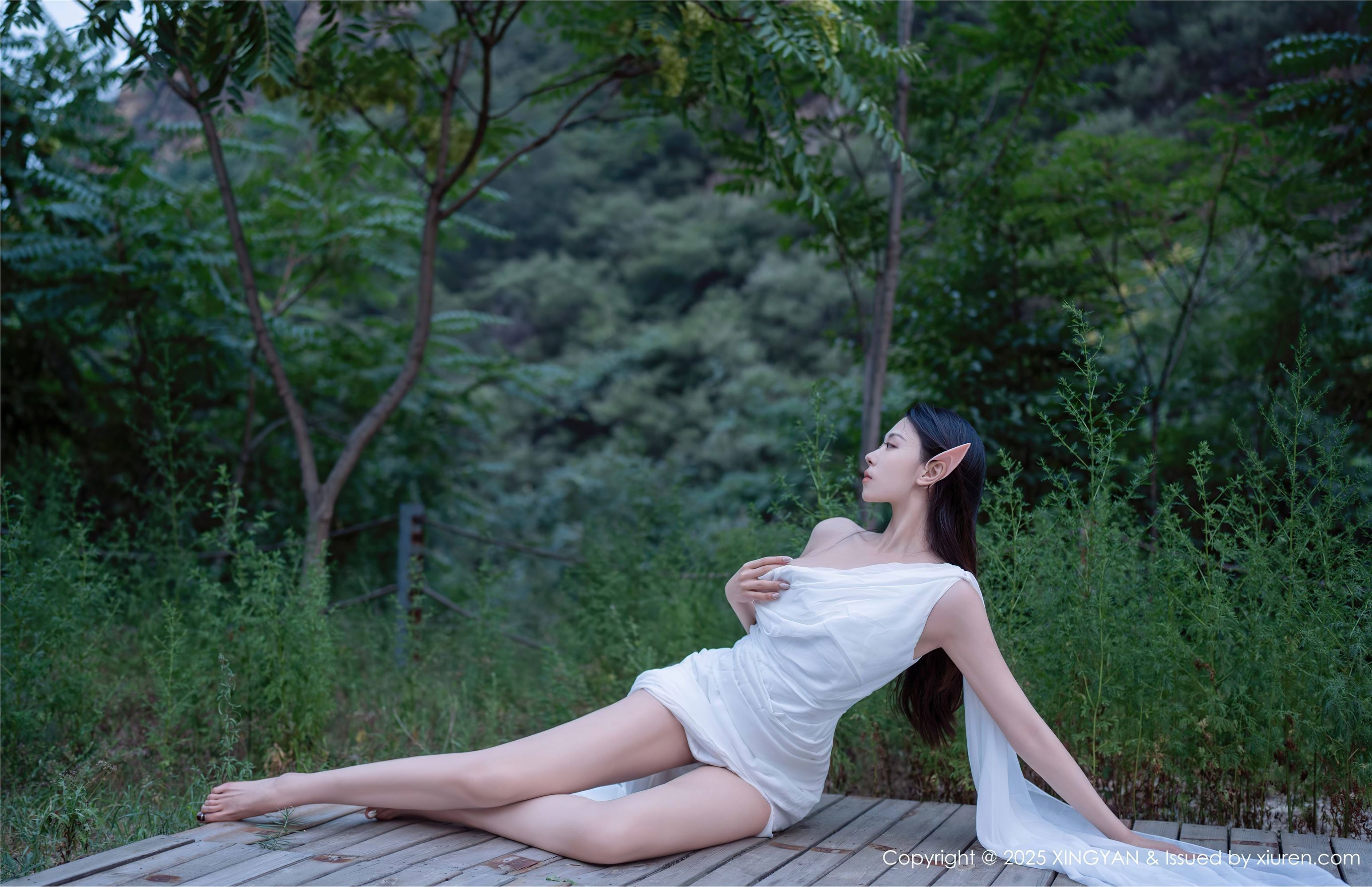 图片[4]-XINGYAN星颜社期2025.02.26期VOL.314期清妙-蕾丝猫