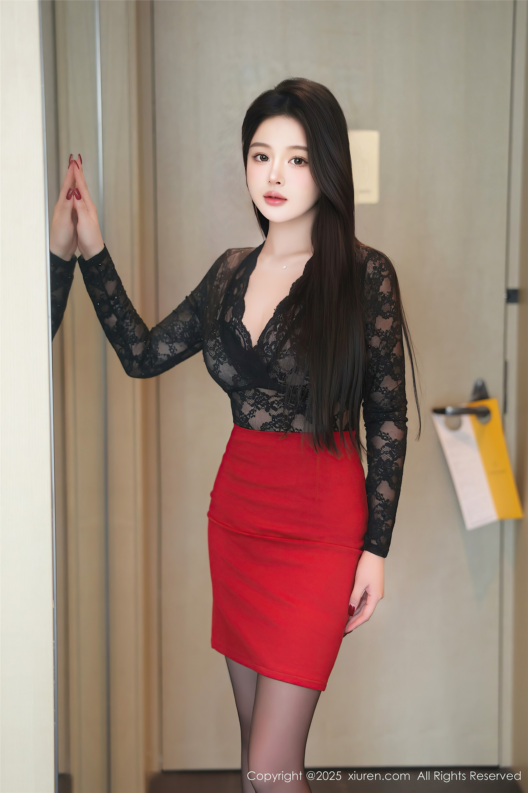 Xiuren秀人网第10007期温妮-蕾丝猫