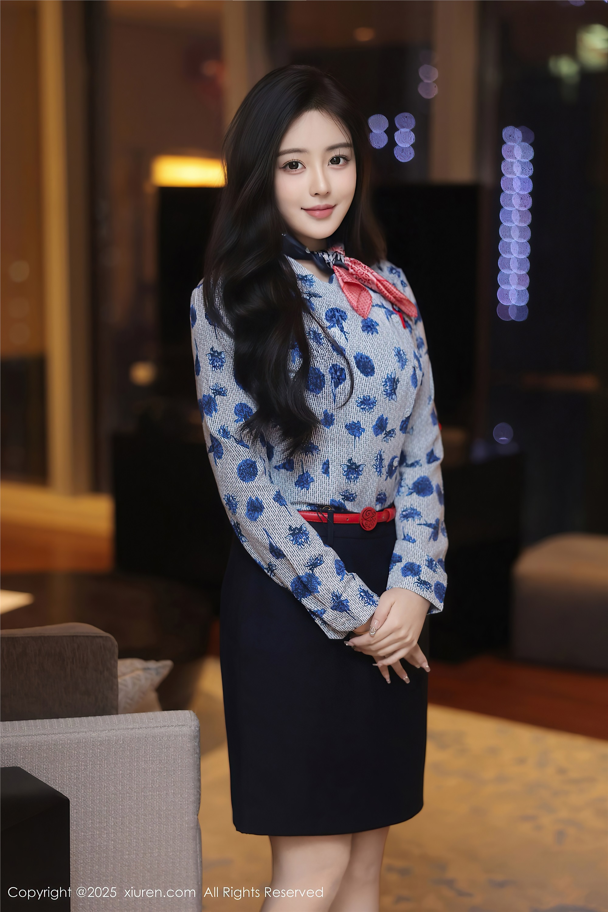 图片[2]-Xiuren秀人网NO.10041 希雅sia-蕾丝猫