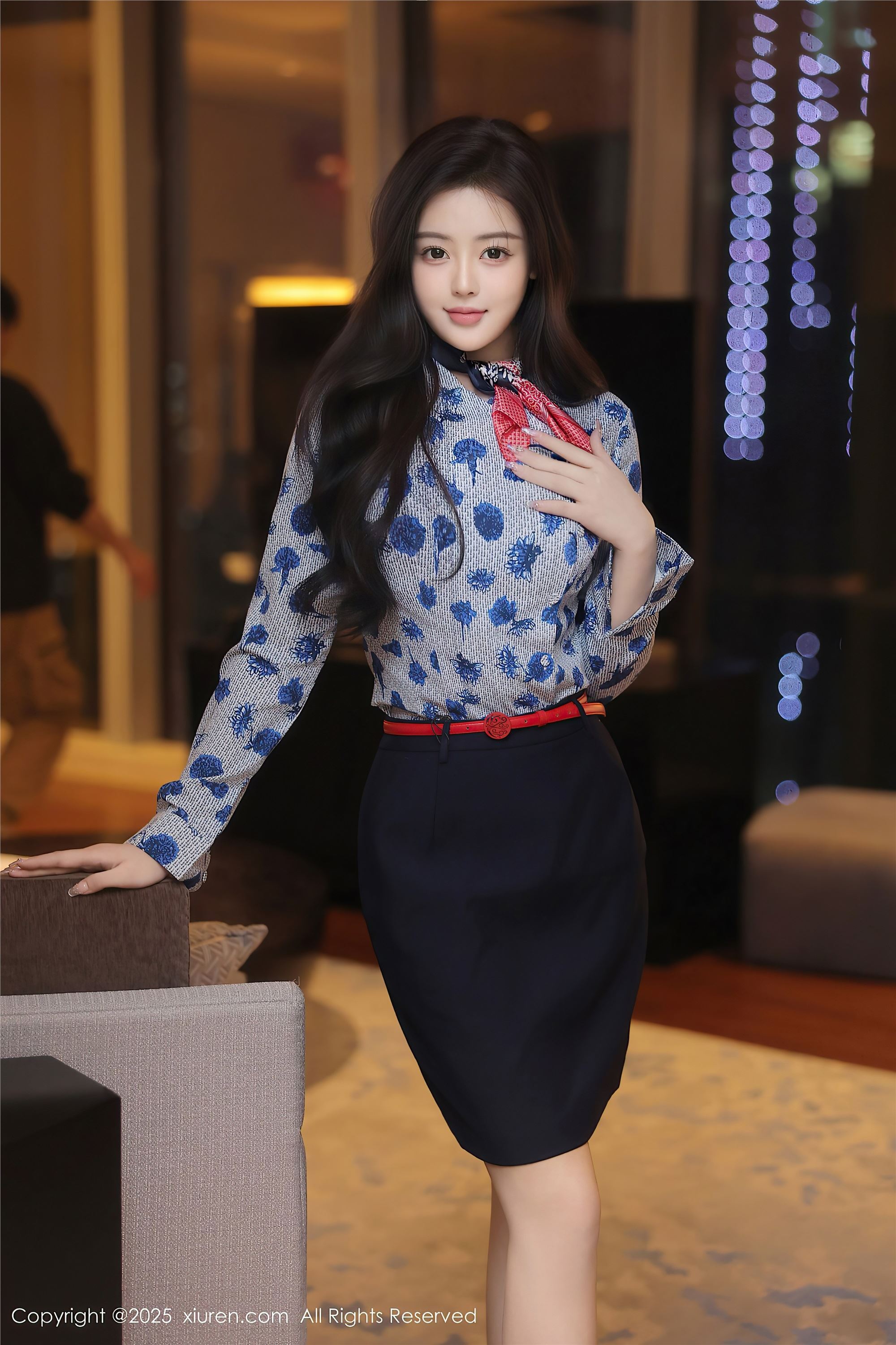 图片[3]-Xiuren秀人网NO.10041 希雅sia-蕾丝猫
