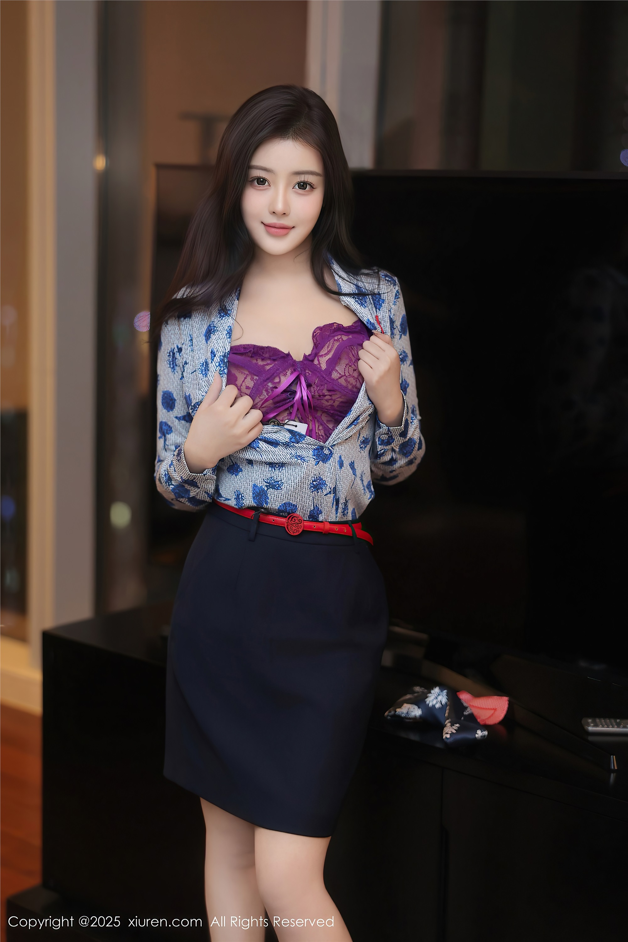 图片[8]-Xiuren秀人网NO.10041 希雅sia-蕾丝猫