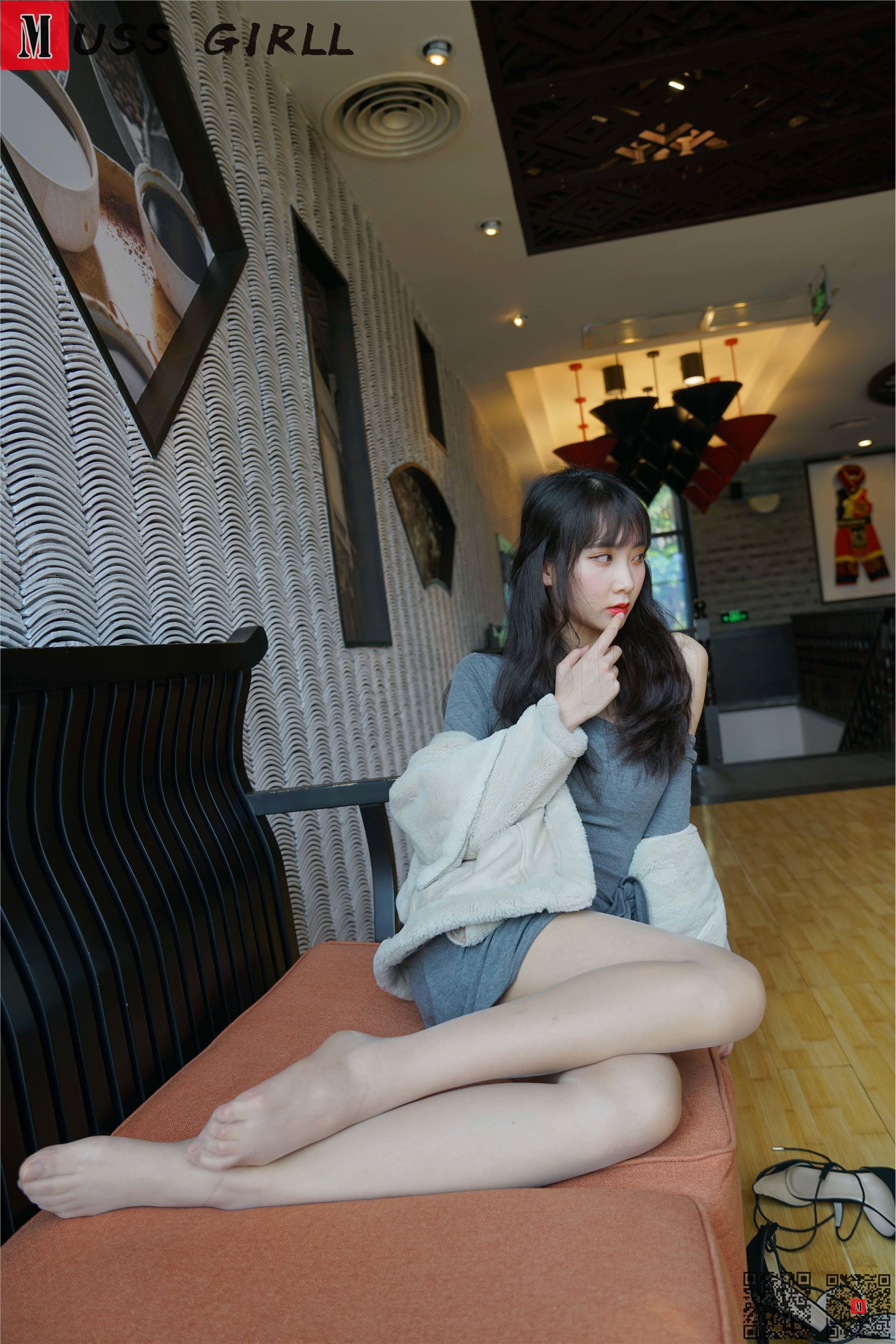 图片[2]-MussGirl慕丝女郎  NO.593 巧儿（上）-蕾丝猫