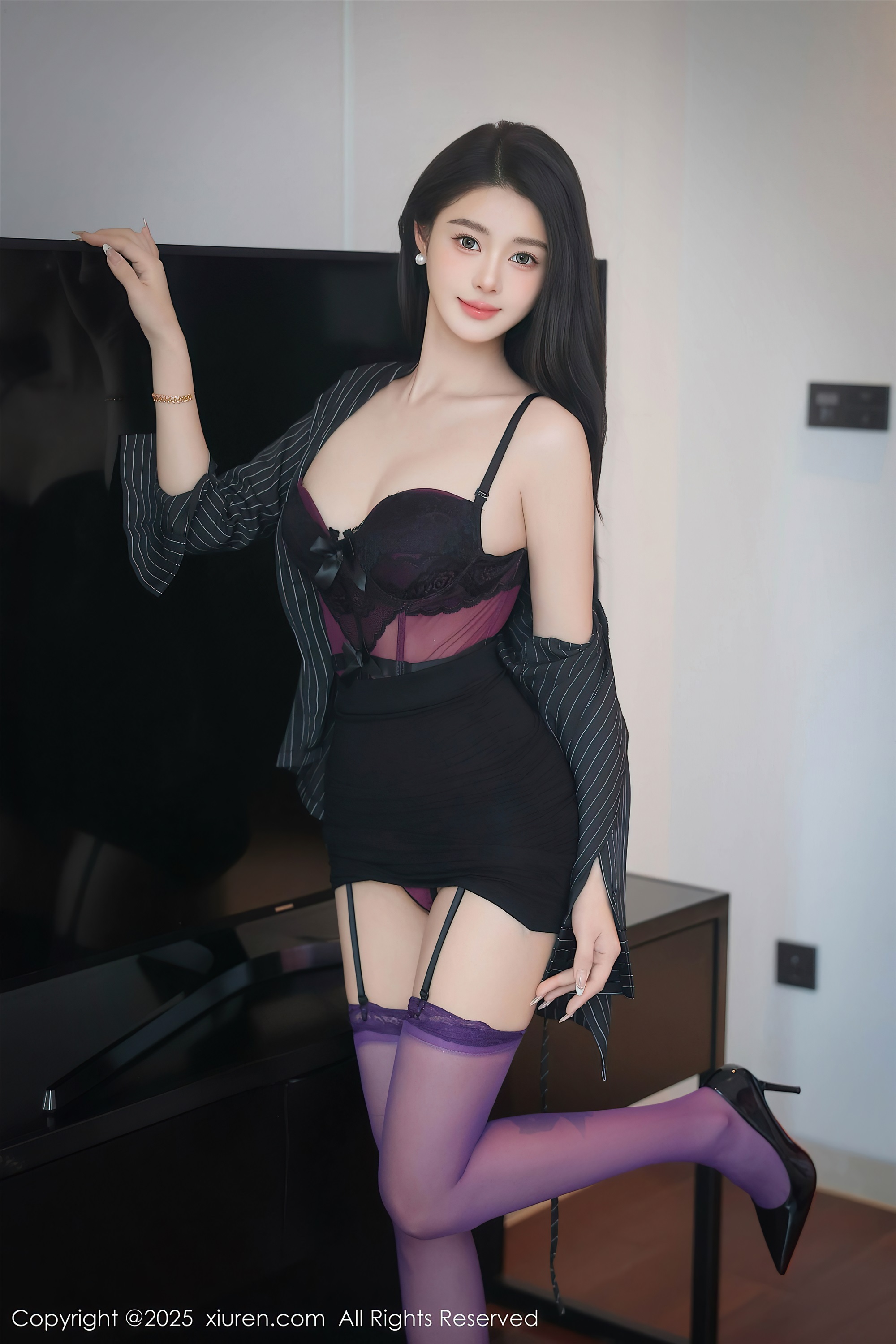 图片[5]-Xiuren秀人网NO.10053 Candy糖糖-蕾丝猫