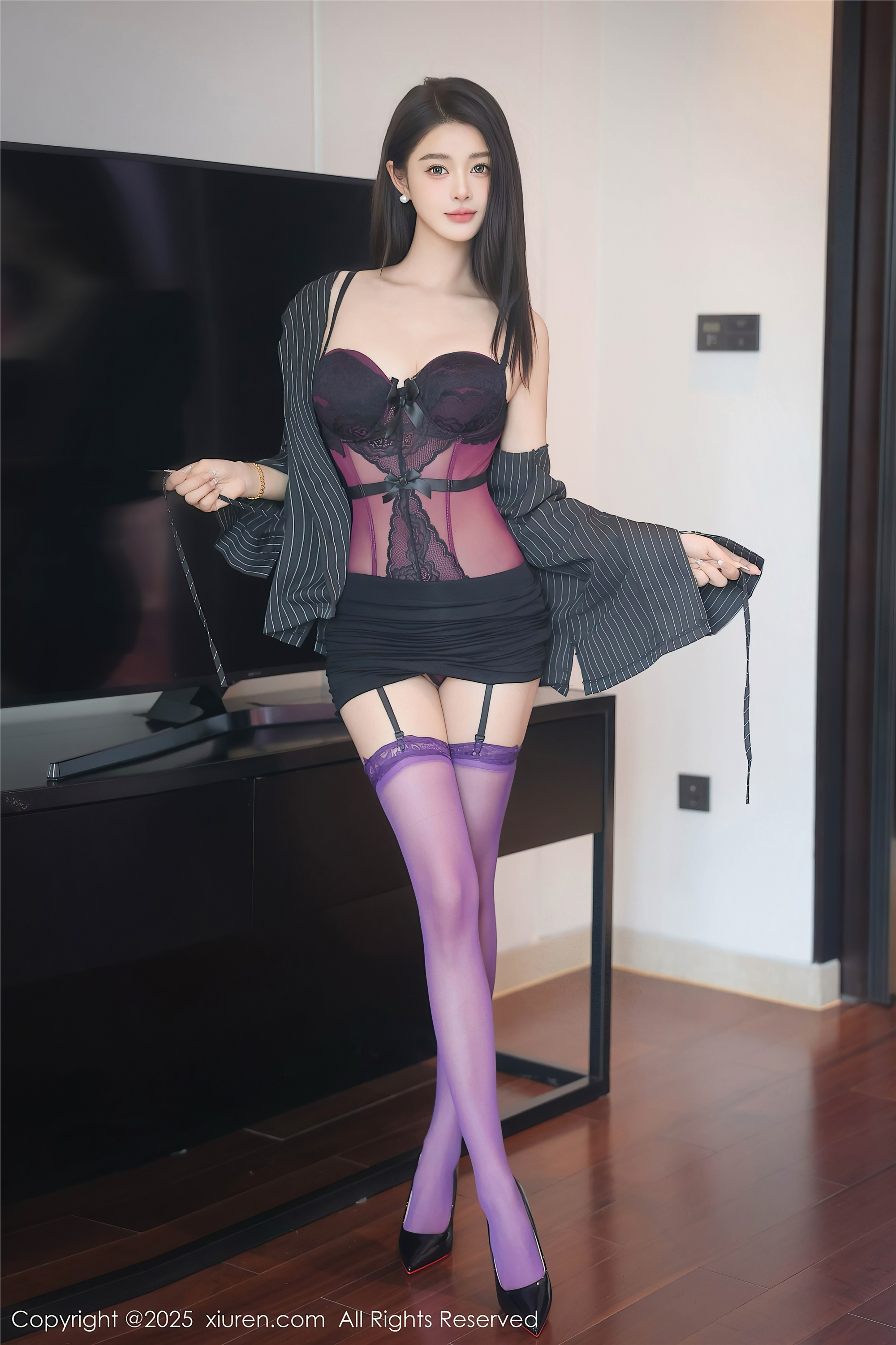 图片[7]-Xiuren秀人网NO.10053 Candy糖糖-蕾丝猫