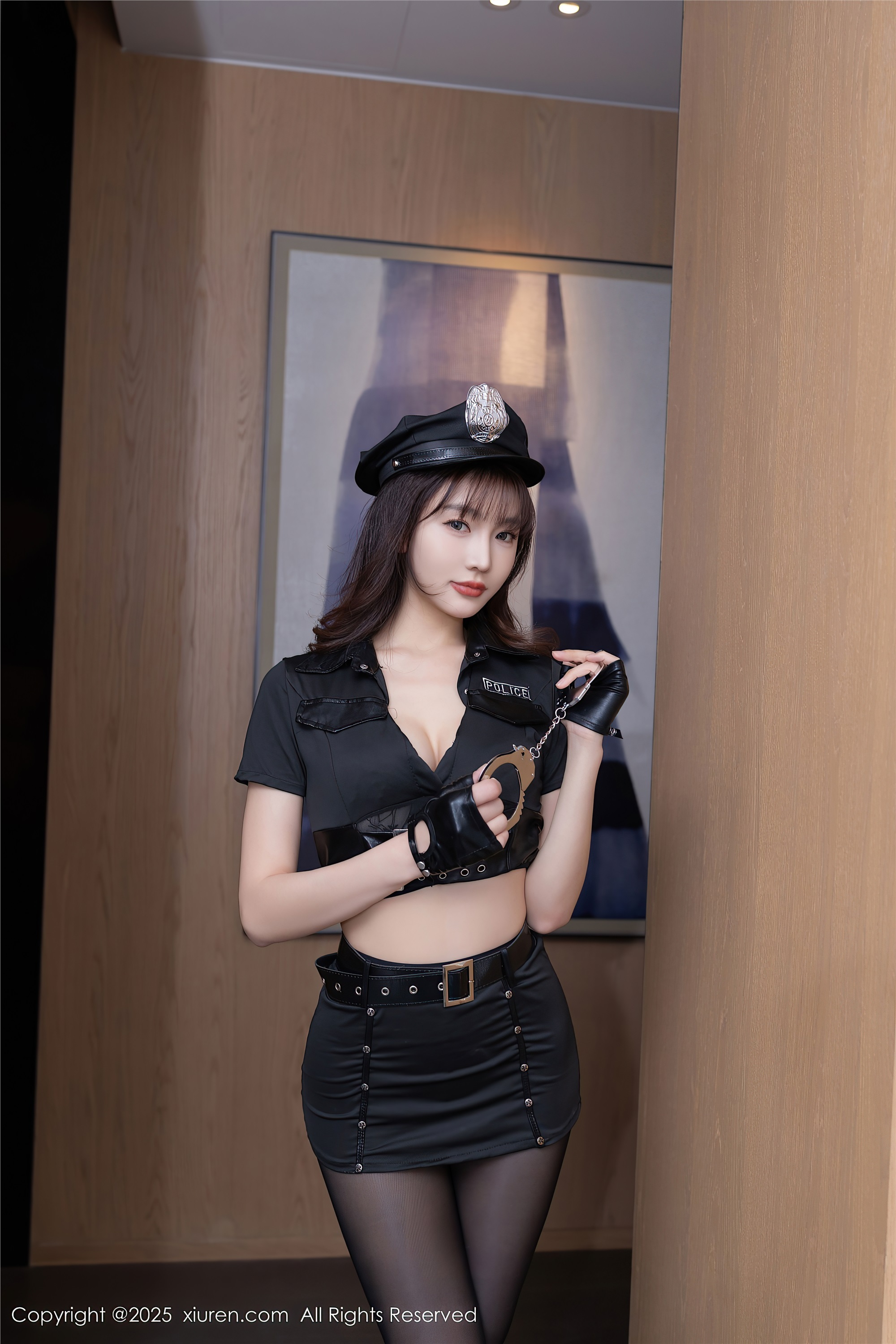 图片[2]-Xiuren秀人网NO.10081 陆萱萱-蕾丝猫