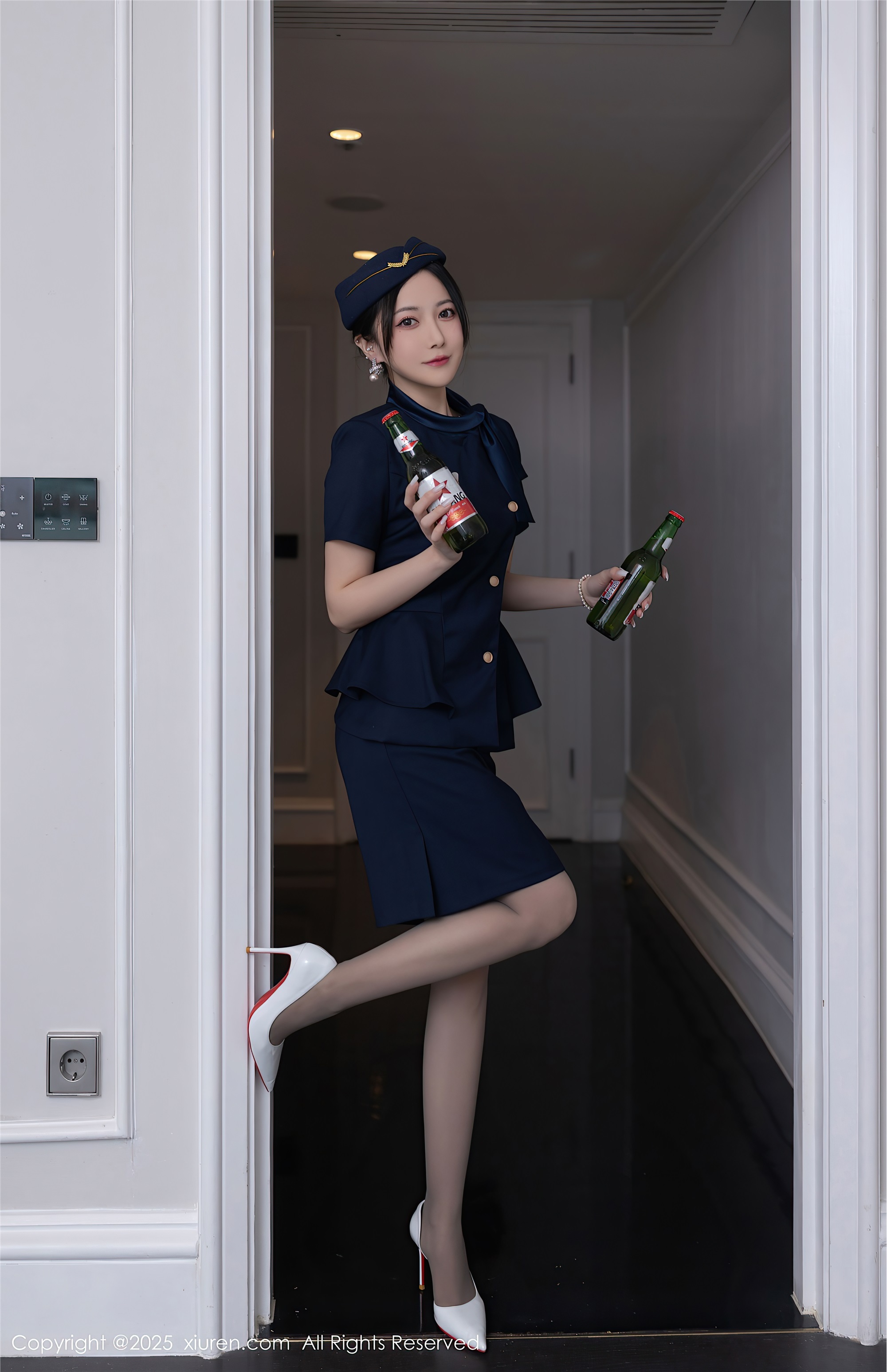 图片[3]-Xiuren秀人网NO.10142 鱼子酱Fish-蕾丝猫