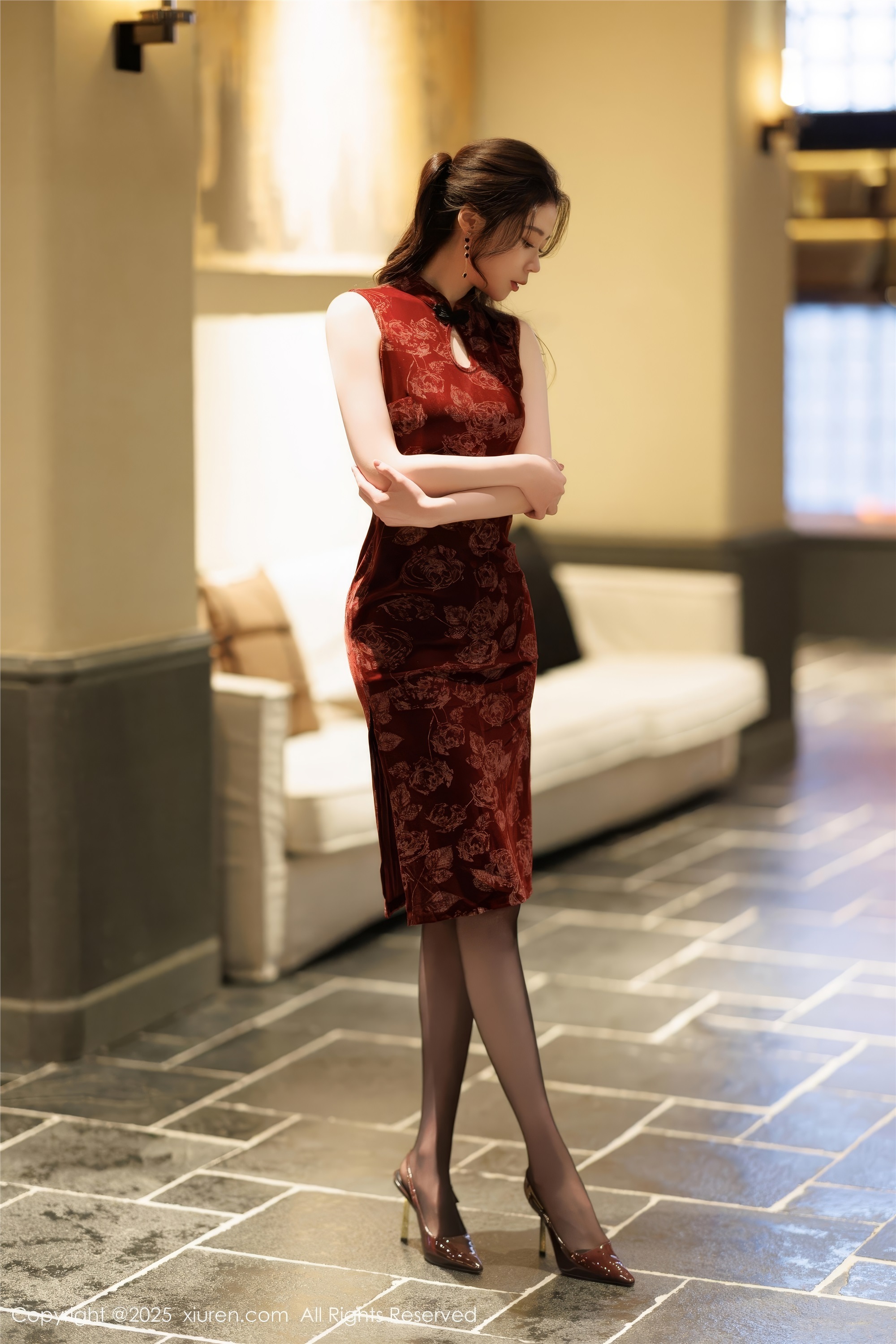 图片[3]-Xiuren秀人网NO.10106 梦心玥-爱套图