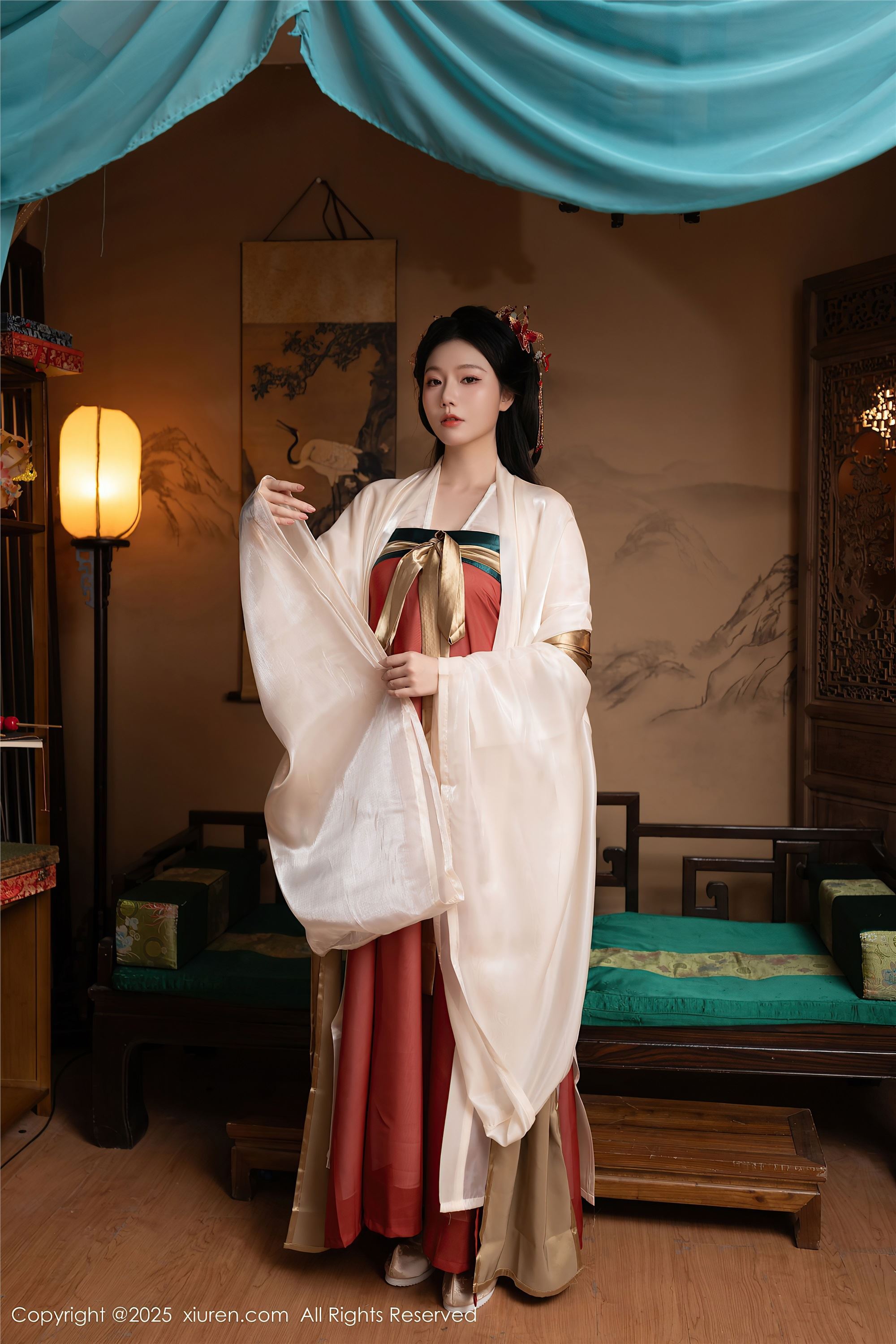 Xiuren秀人网NO.10223 陆萱萱-蕾丝猫