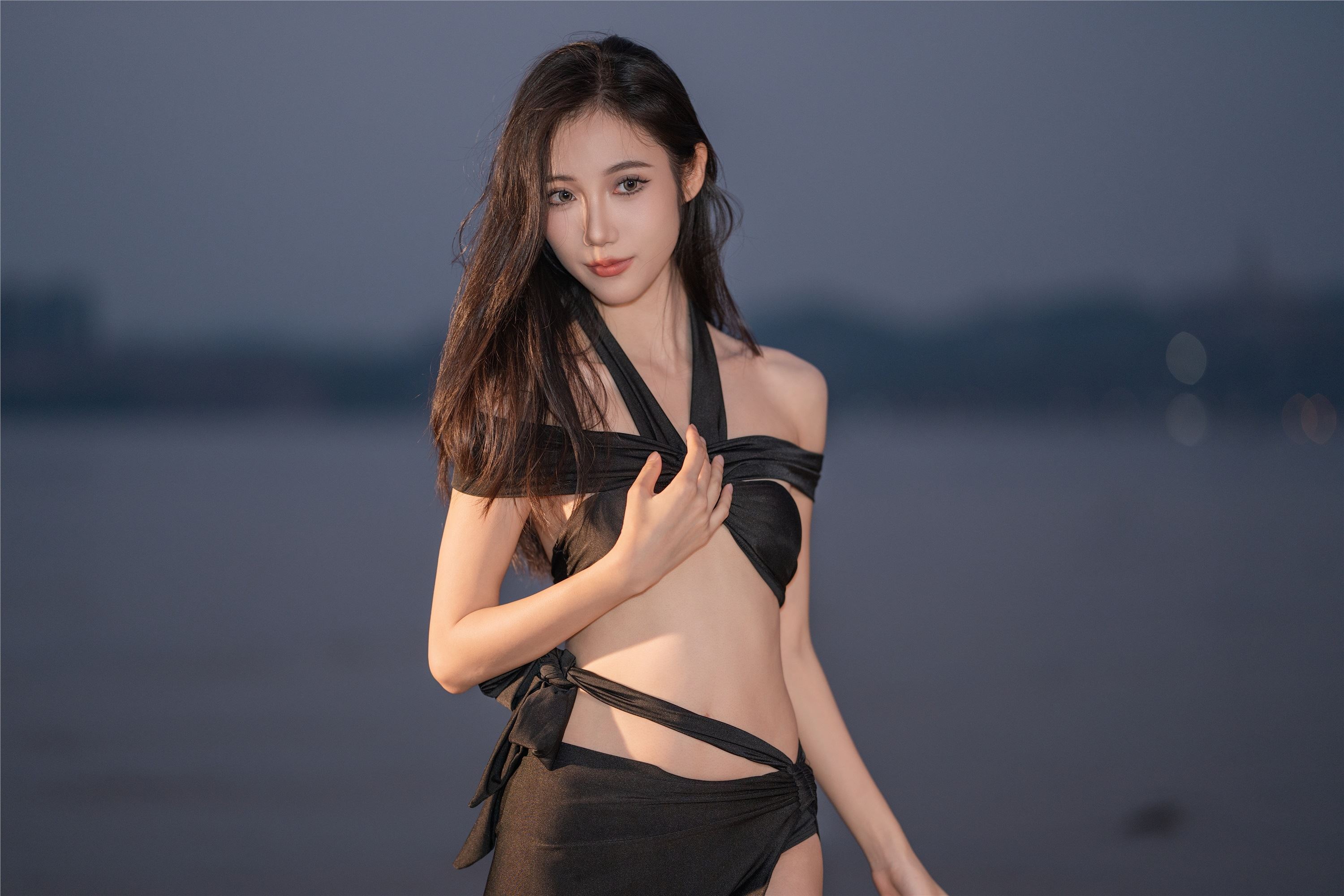 图片[8]-YITUYU艺图语夜幕下的海边少女 o1ne万-爱套图