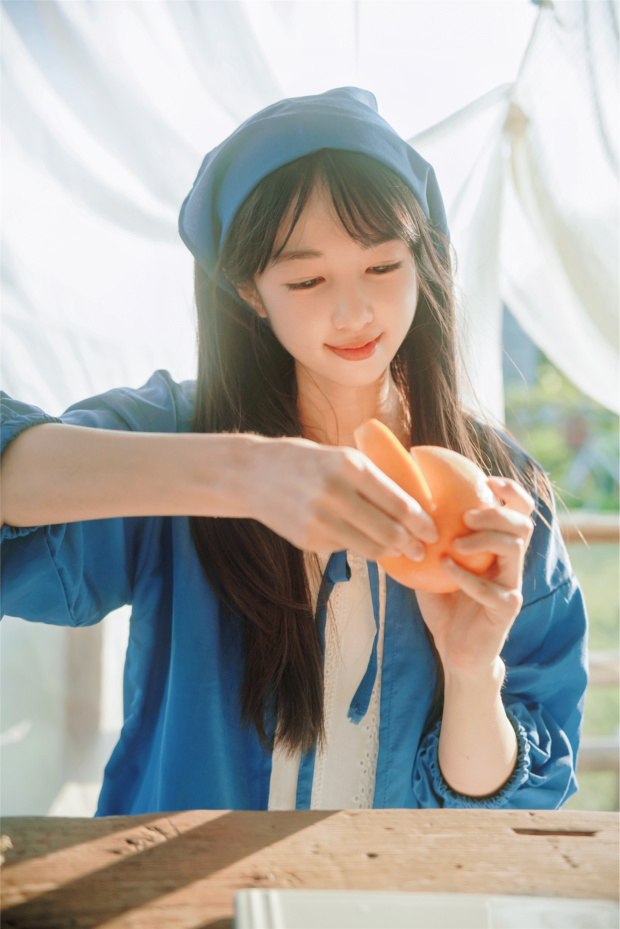 图片[4]-YITUYU艺图语田园暮歌，花裙少女之韵 巨大王-爱套图