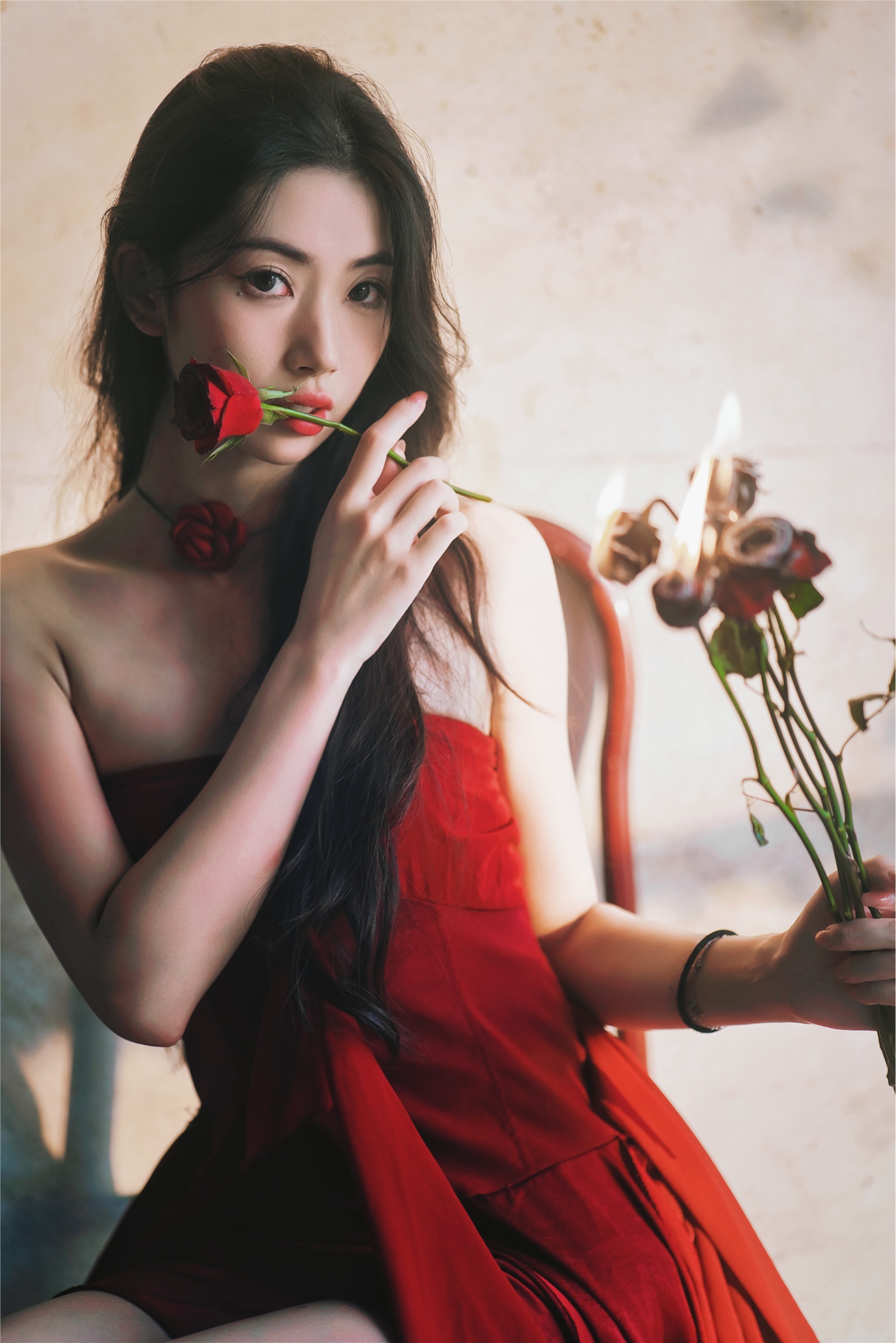 图片[4]-YITUYU艺图语魅力火玫瑰，少女璀璨之光 Liya-爱套图