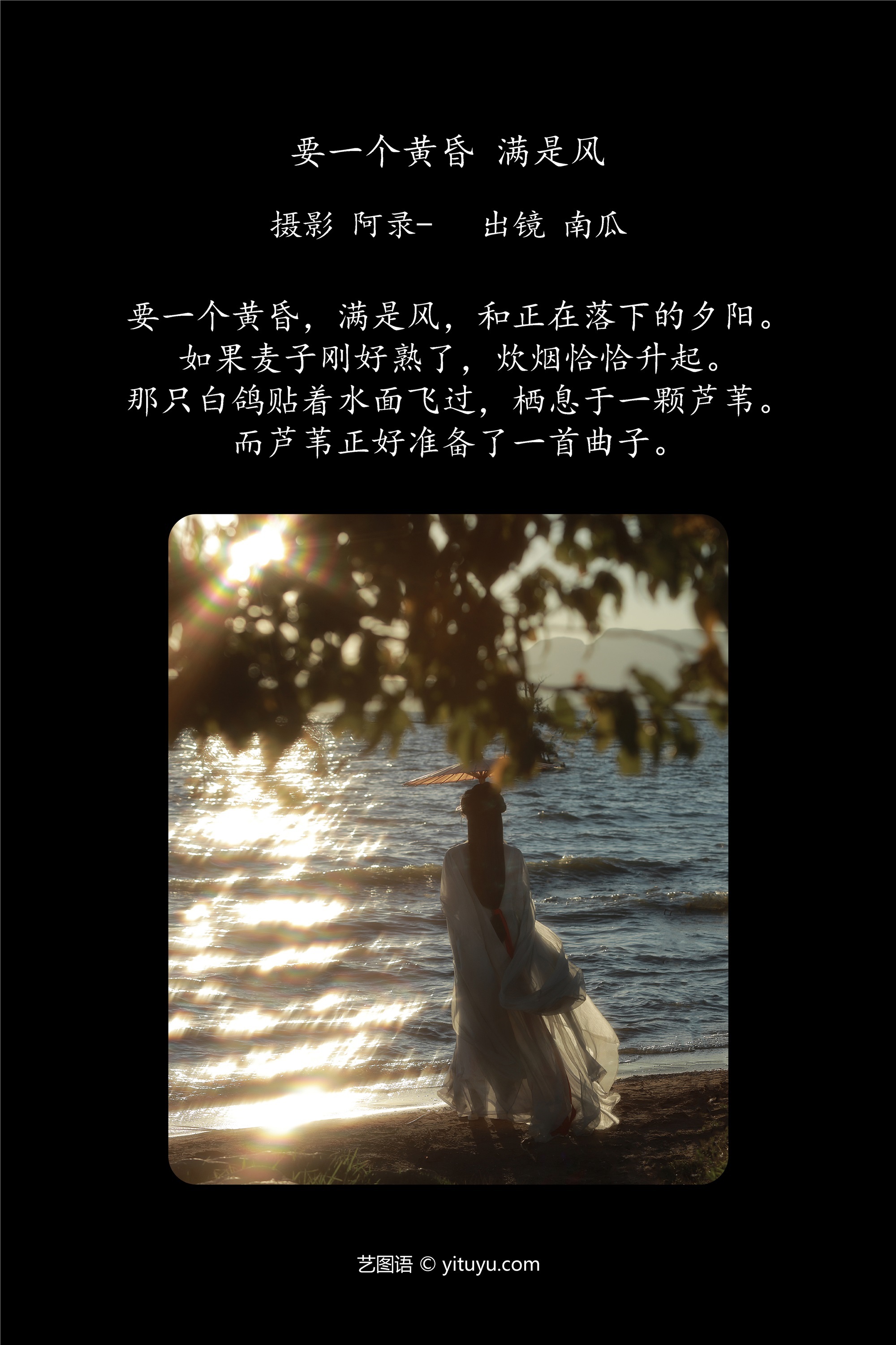 YITUYU艺图语要一个黄昏，满是风 南瓜-爱套图