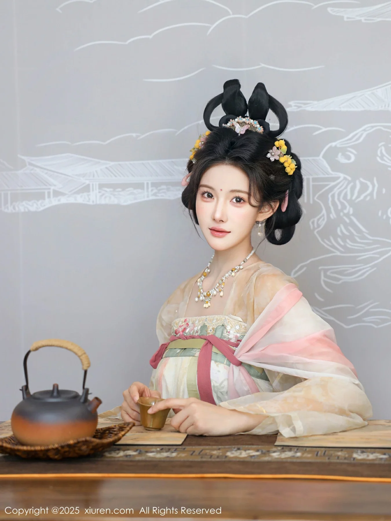 [XiuRen]高清写真图 2025.08.13 No.10645 梨霜儿 古装服饰-爱套图