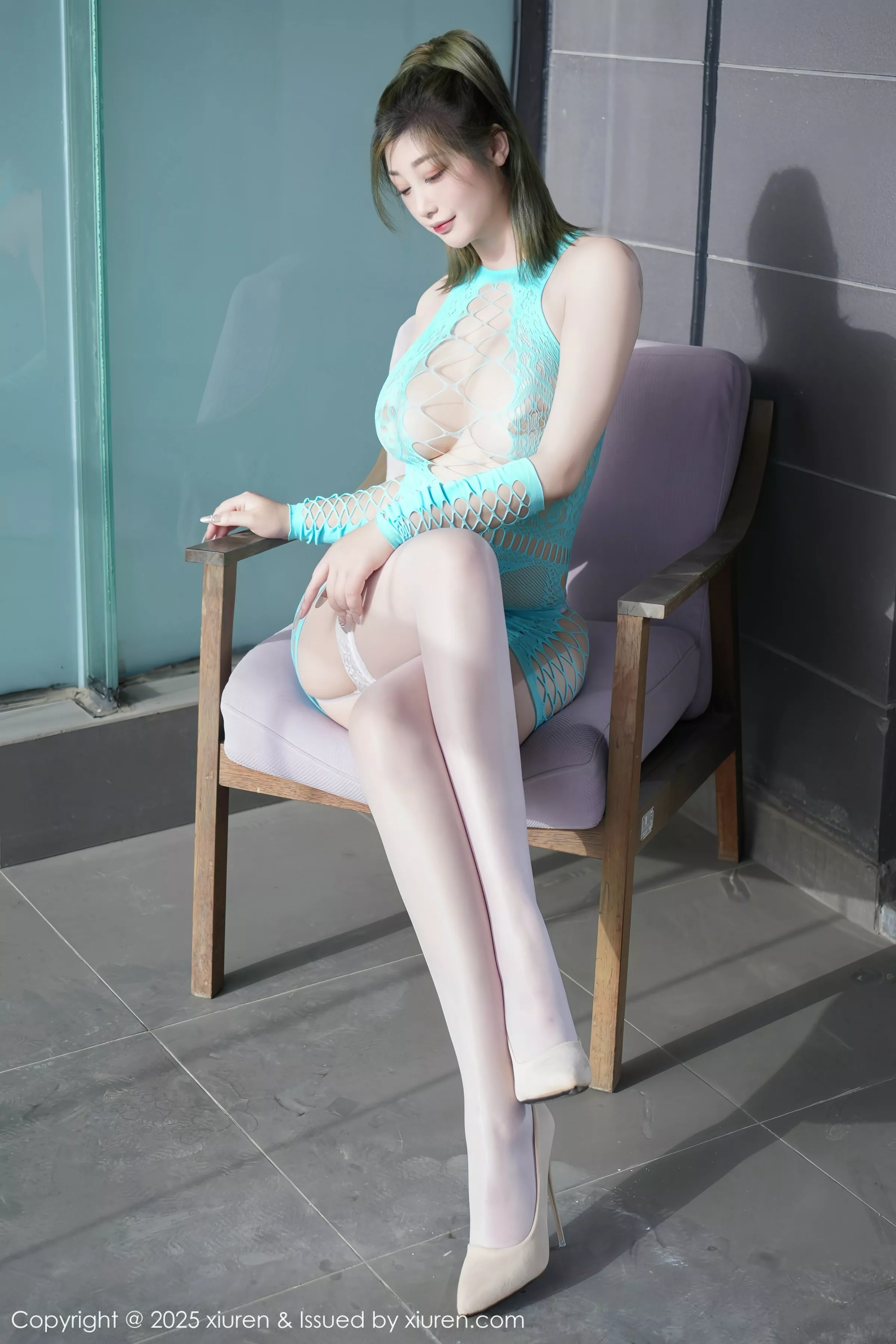 [XiuRen]高清写真图 2025.07.11 No.10539 妲己_Toxic 蕾丝情趣-爱套图